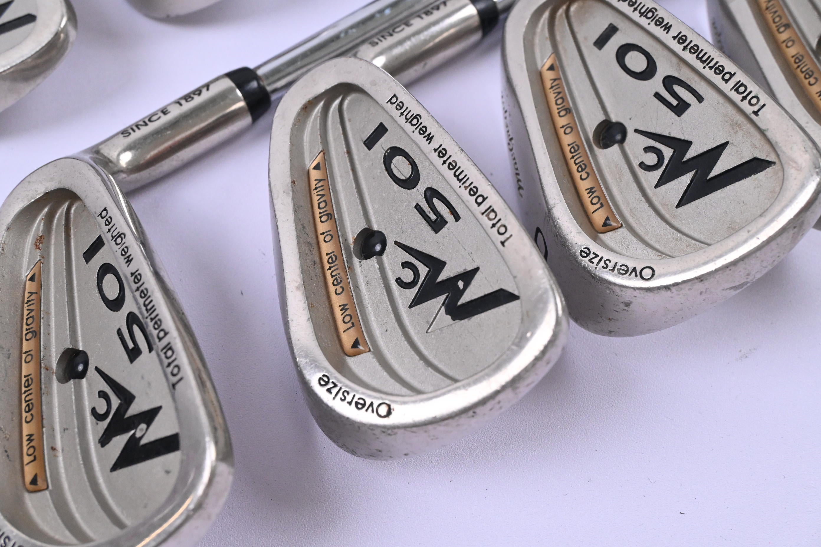 MacGregor MC-501 Irons / 4-PW+SW / Regular Flex MacGregor Velocitized Shafts