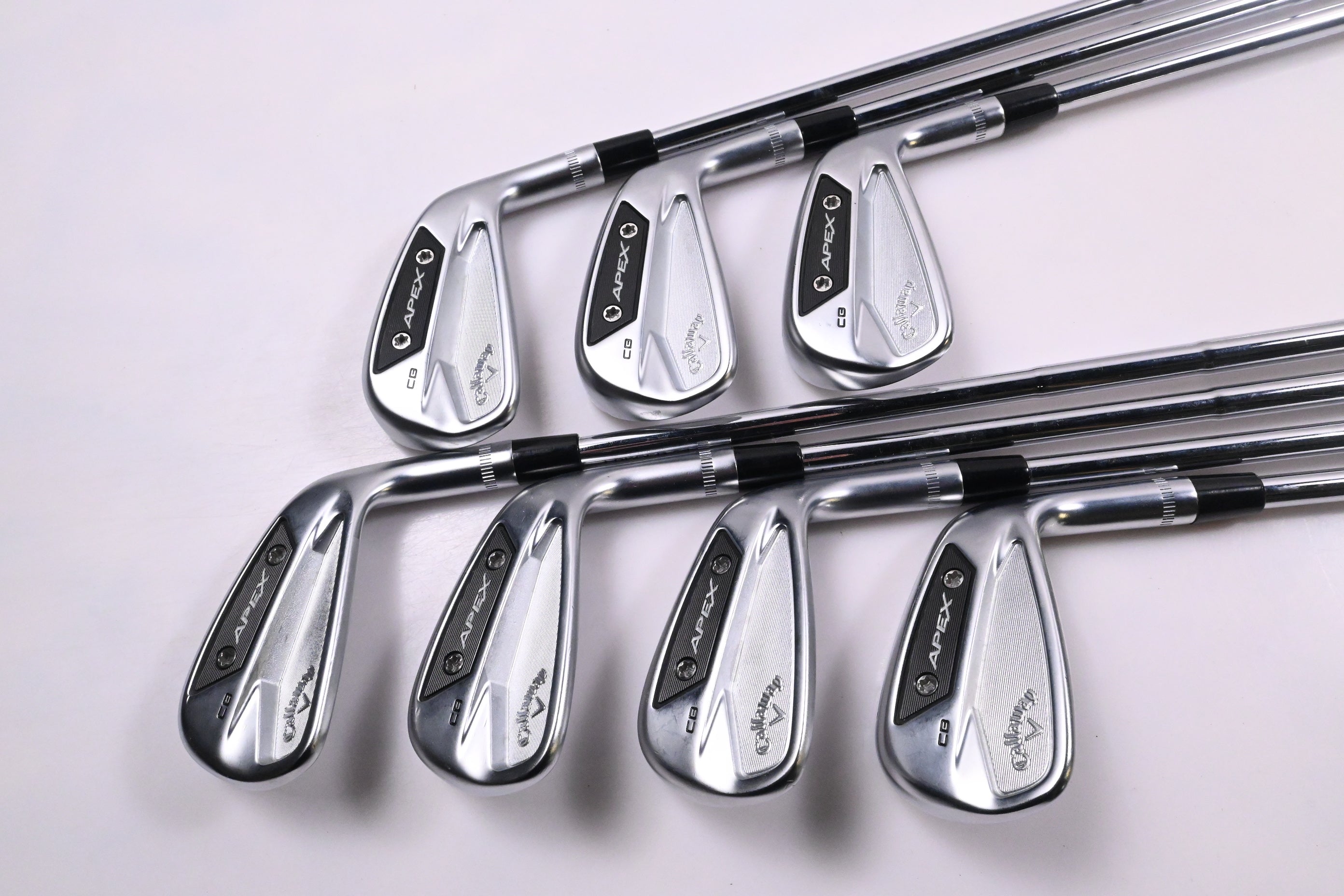 Callaway Apex CB 24 Irons / 4-PW / Stiff Flex Dynamic Gold Mid S300 115 Shaft
