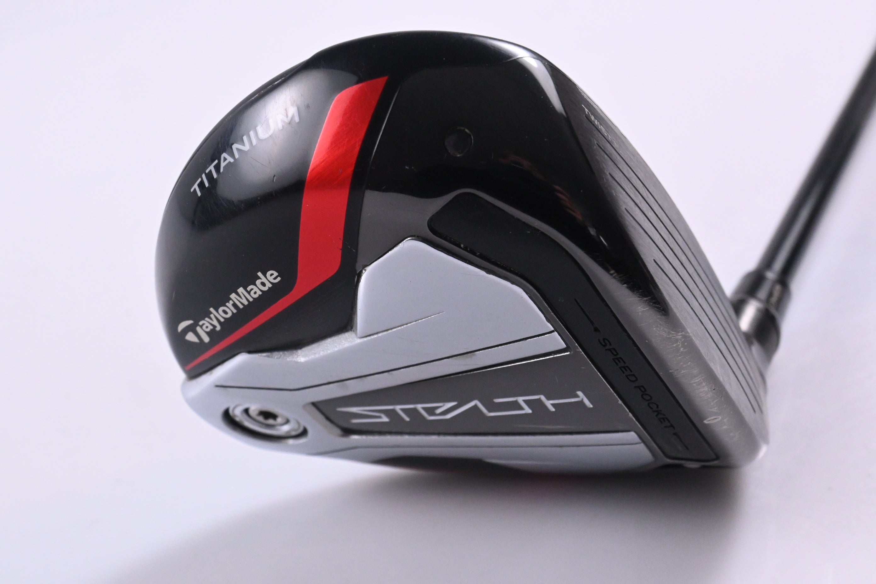 Taylormade Stealth Plus #3 Wood / 15 Degree / Stiff Flex HZRDUS Smoke Red RDX 75
