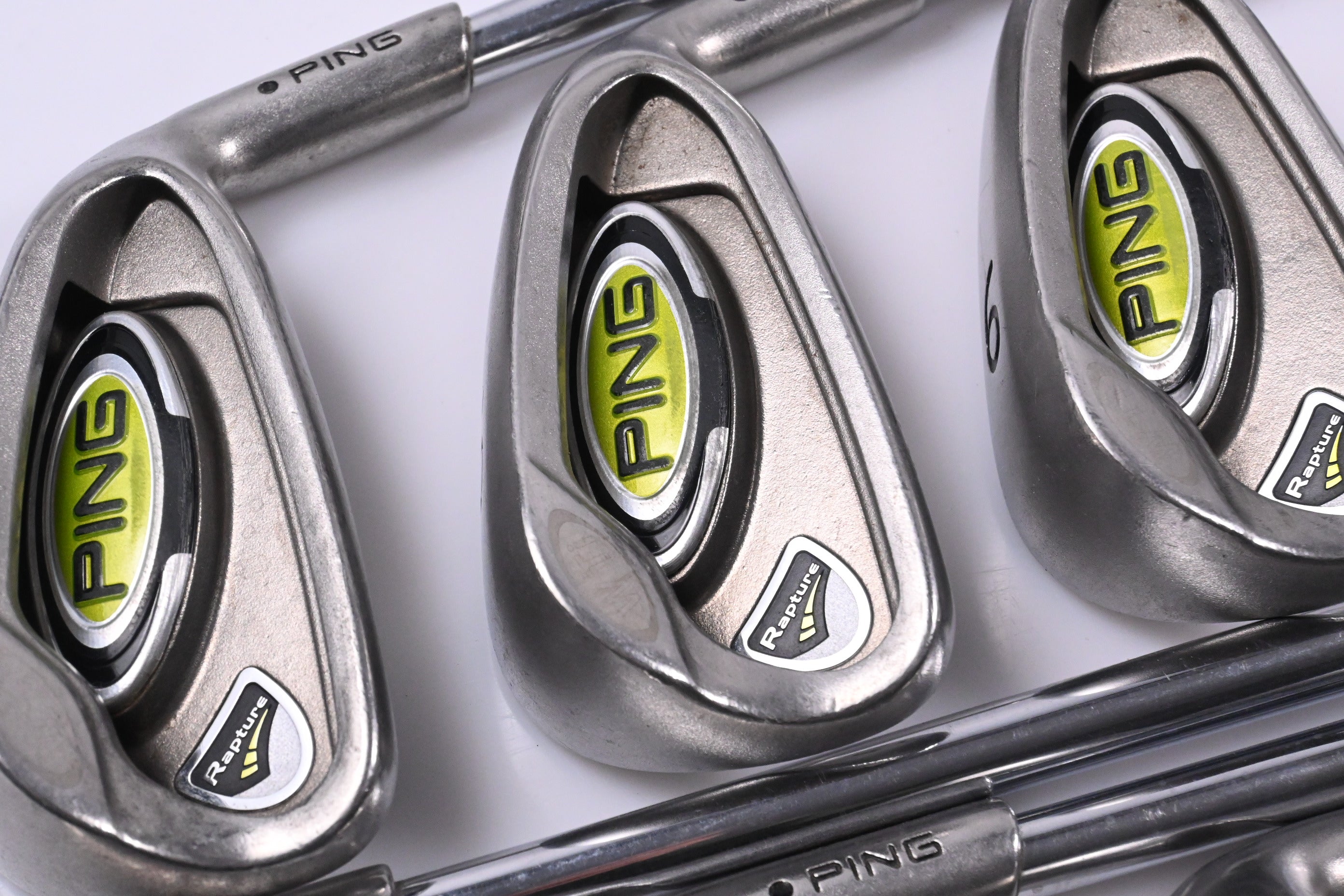 Ping Rapture Irons / 4-PW / Black Dot / Stiff Flex Steel Shafts