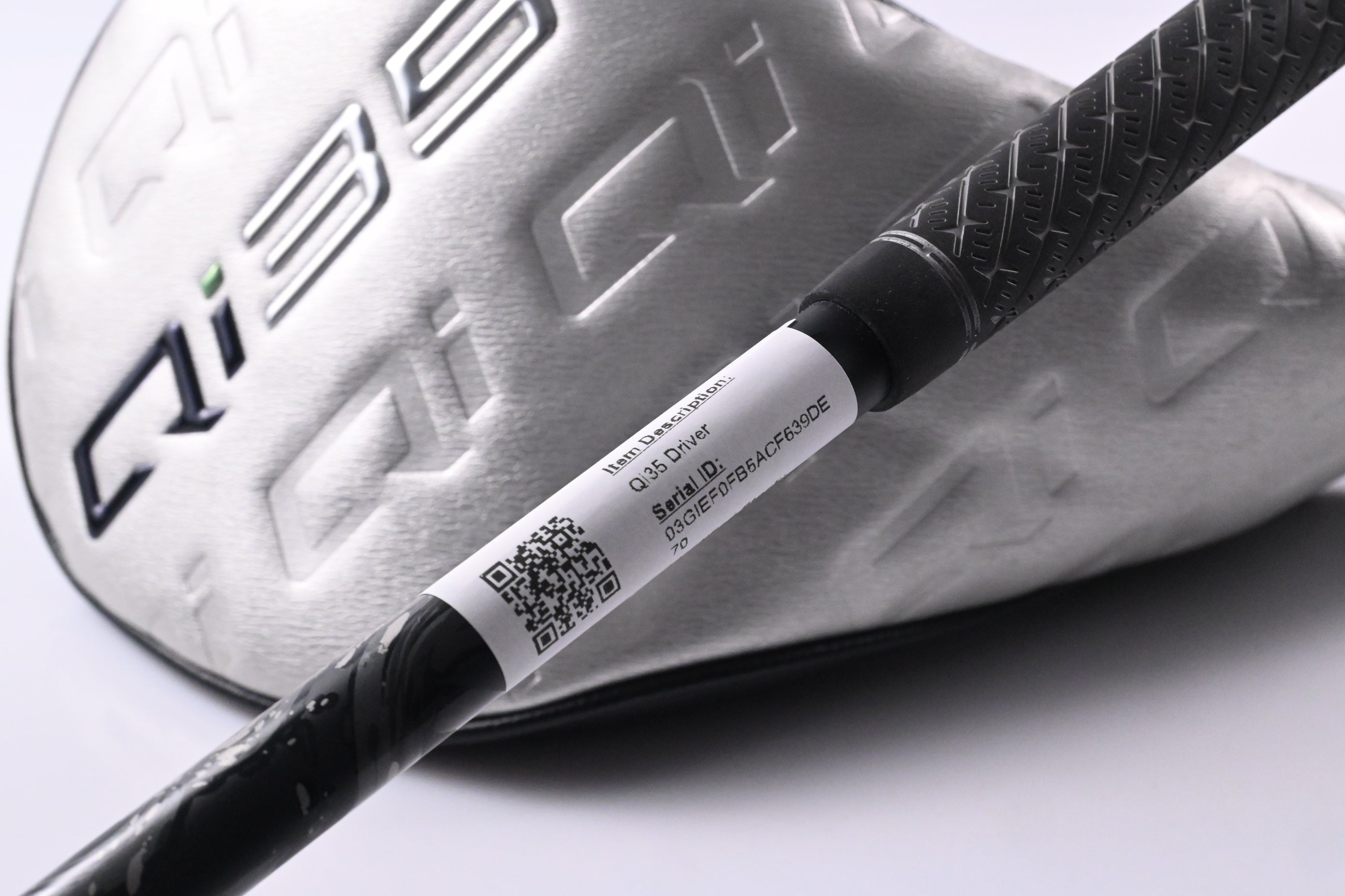 Taylormade Qi35 Driver / 9 Degree / Stiff Flex Kai'Li Dark Waves White 60 Shaft