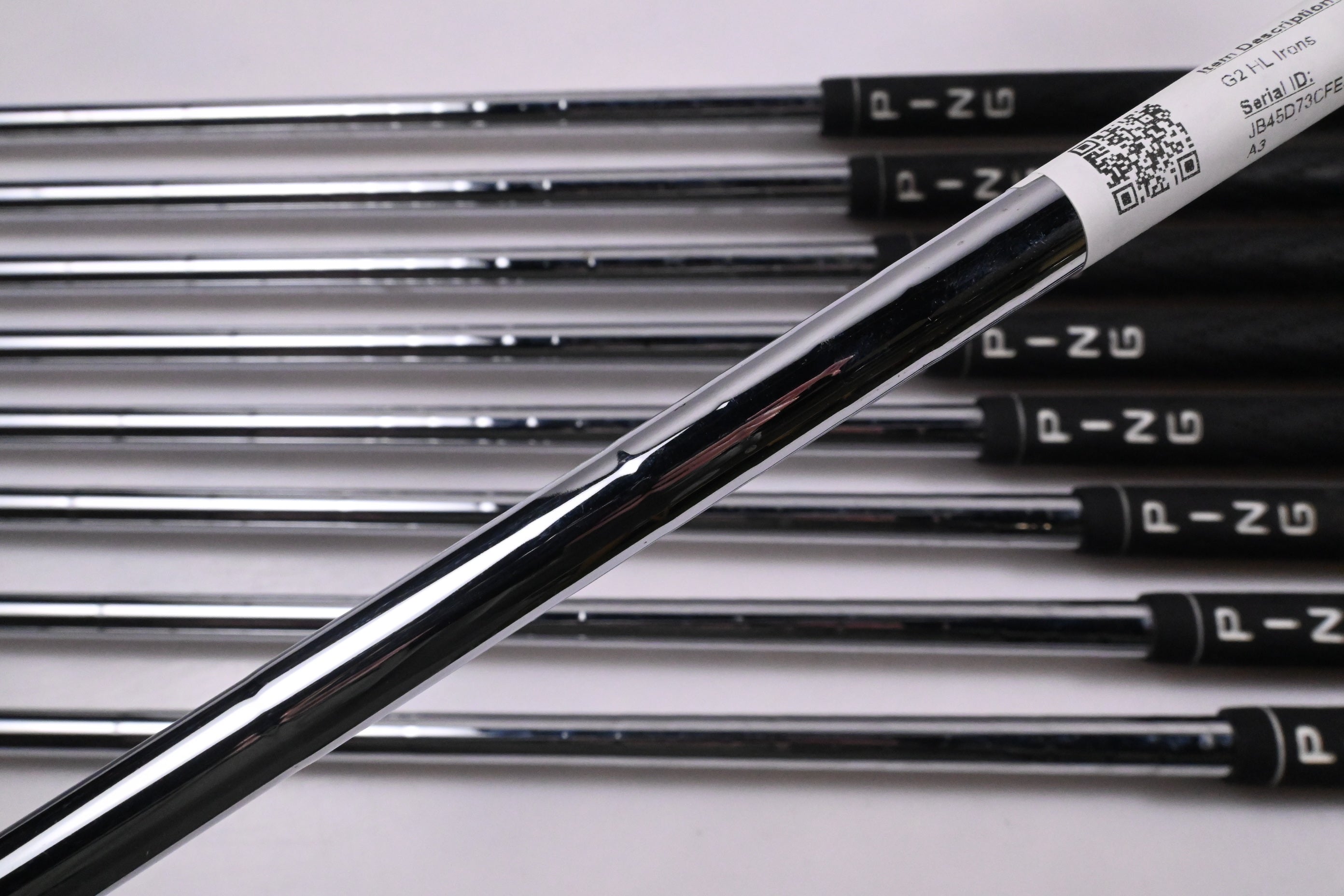 Ping G2 HL Irons / 3-PW+SW / Blue Dot / Regular Flex Steel Shafts