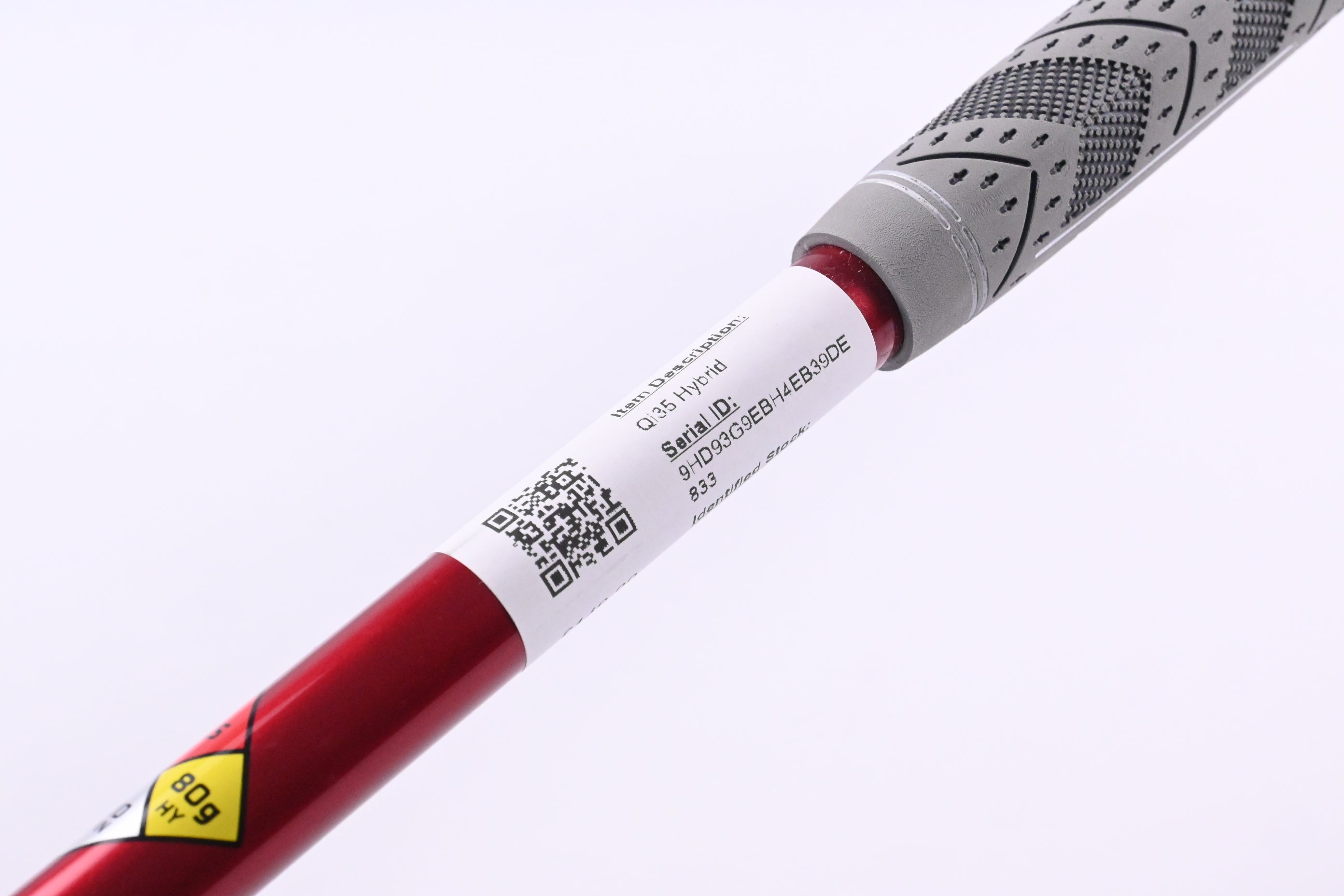 Taylormade Qi35 #2 Hybrid / 17 Degree / X-Flex HZRDUS Smoke RDX Red 80 Shaft