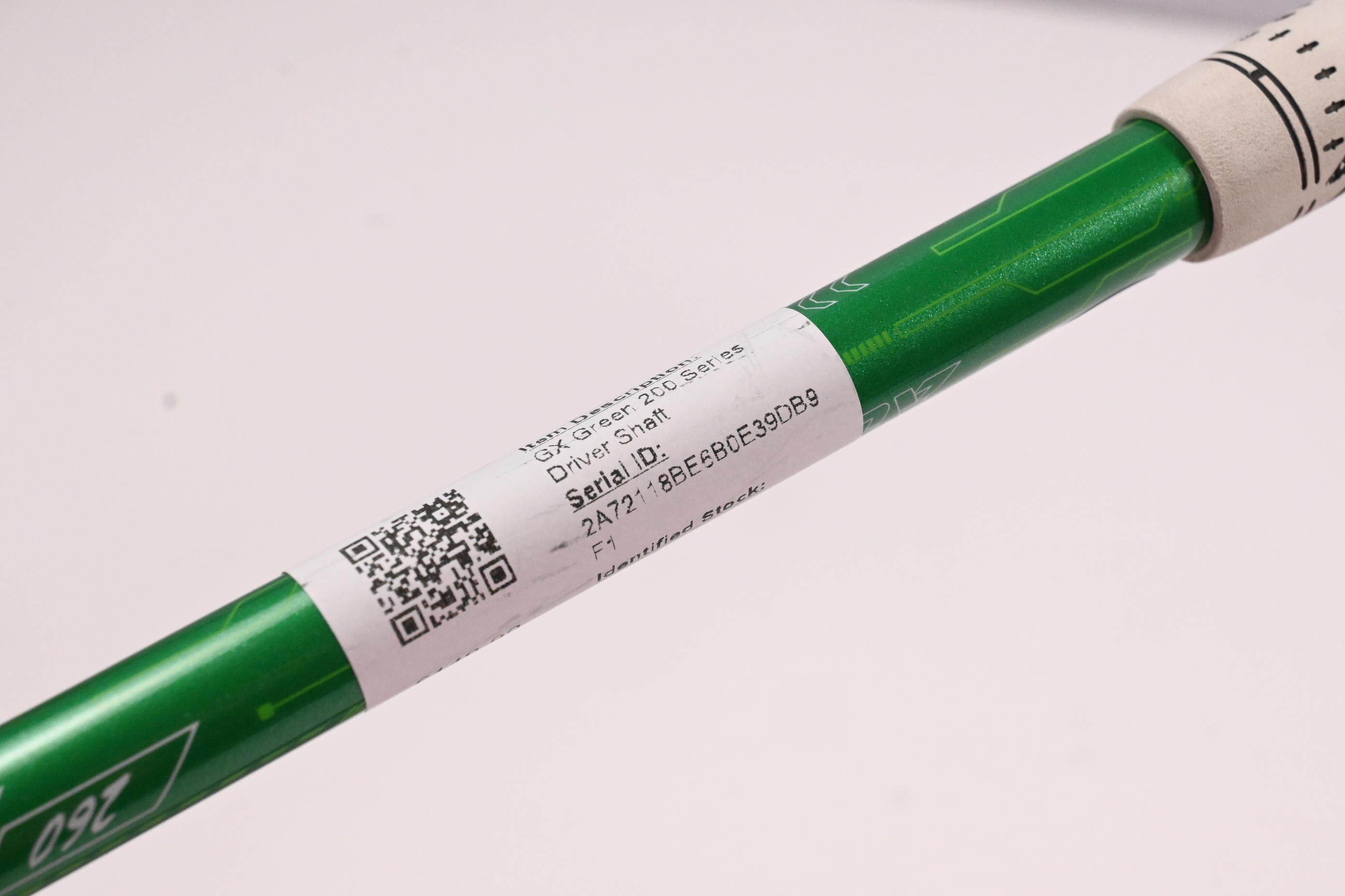Accra GX Green 260 M4 Driver Shaft / Stiff Flex / Ping 3rd Gen