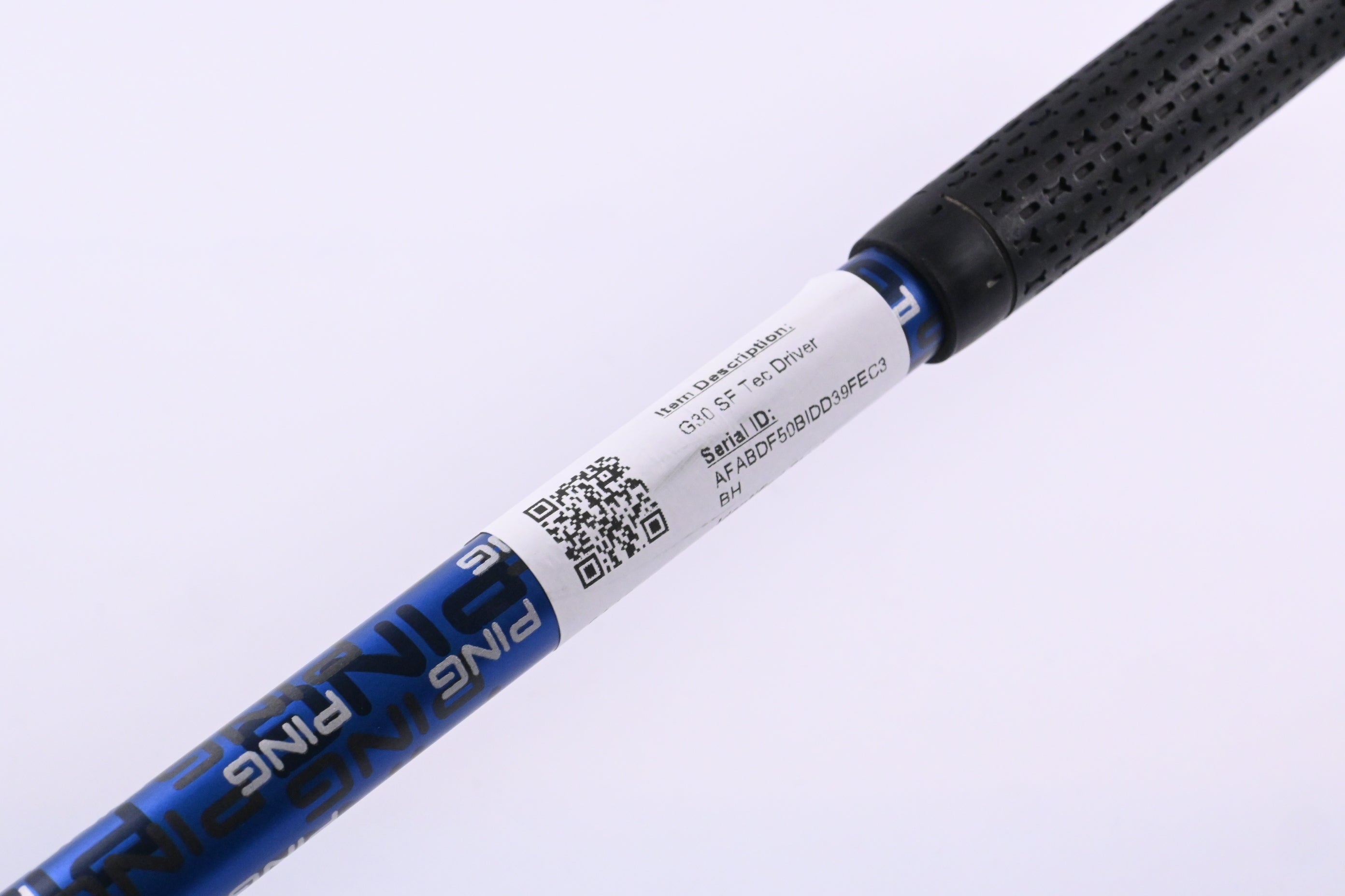 Left Hand Ping G30 SF Tec Driver / 12 Degree / Senior Flex Ping TFC 419 Shaft