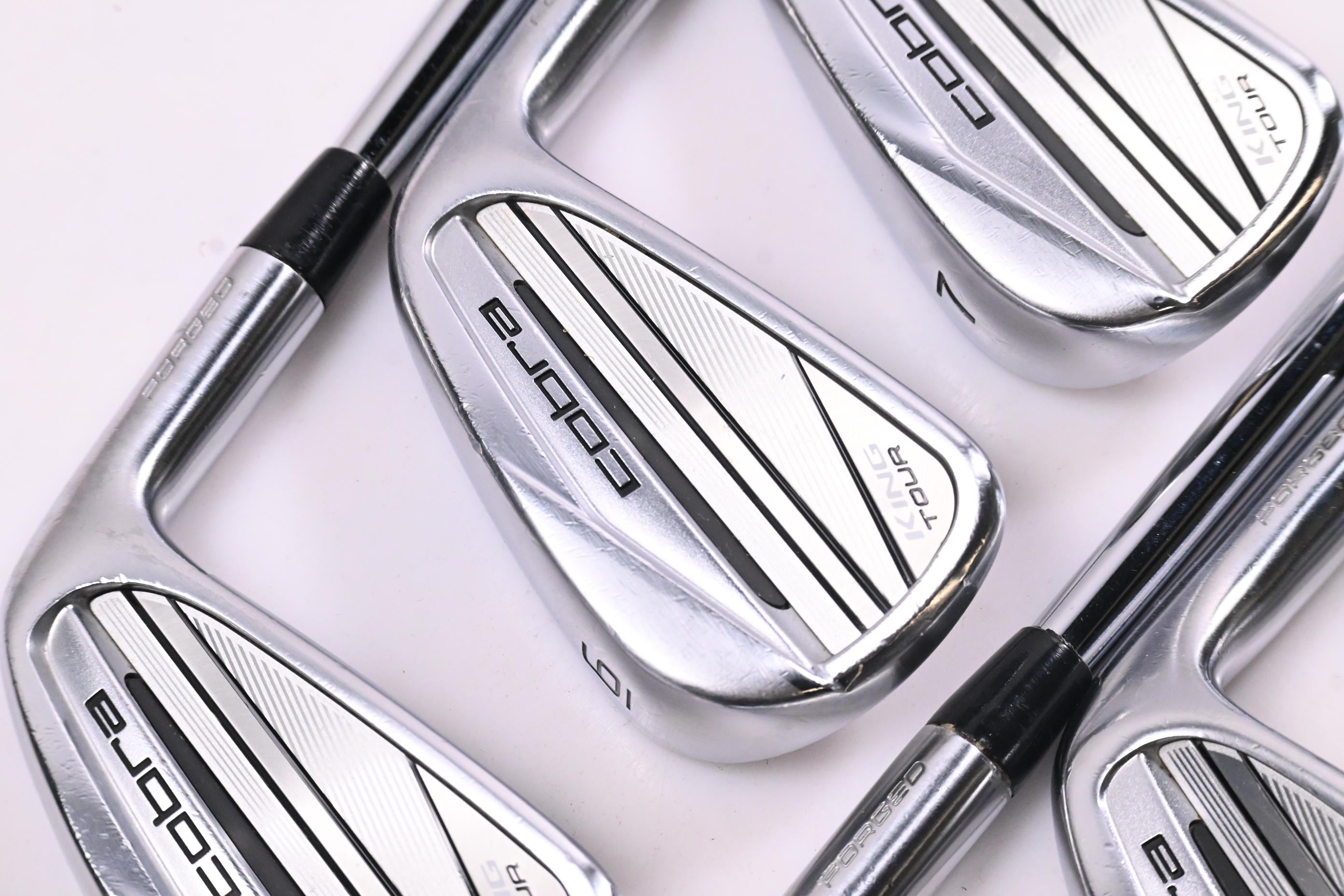 Cobra King Tour 2023 Irons / 5-PW / Stiff Flex KBS Tour 120 Shafts