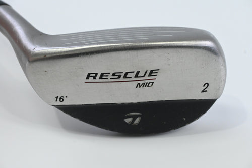 Left Hand Taylormade Rescue Mid #2 Hybrid / 16 Degree / Regular Flex UG 65
