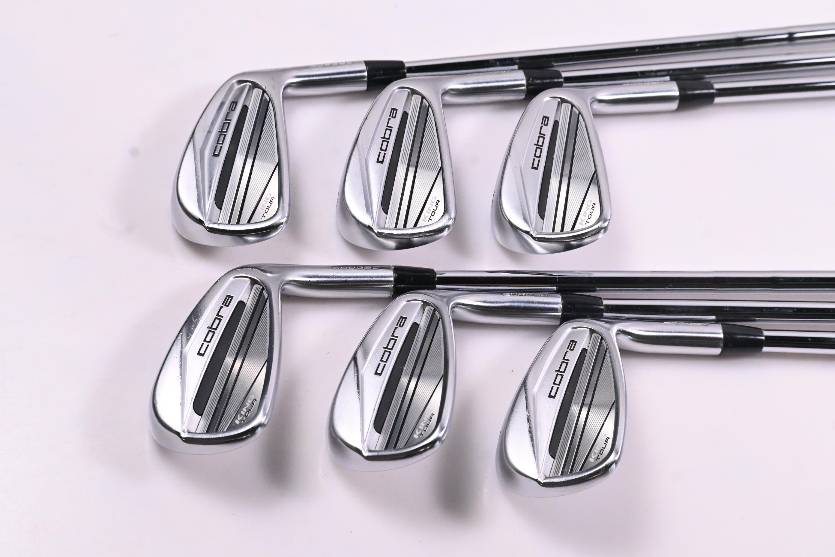 Cobra King Tour 2023 Irons / 5-PW / Stiff Flex KBS Tour 120 Shafts
