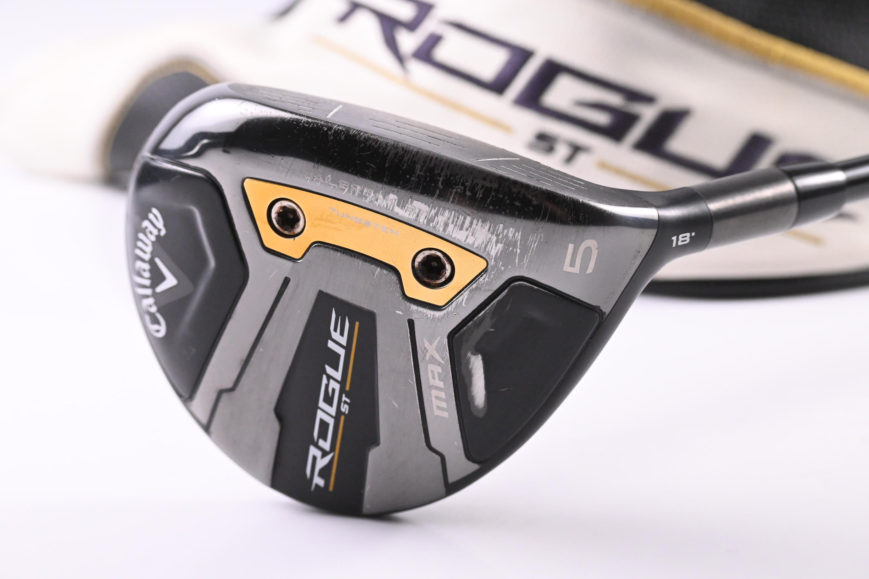 Callaway Rogue ST Max #5 Wood / 18 Degree / Regular Flex Tensei AV Blue 65 Shaft