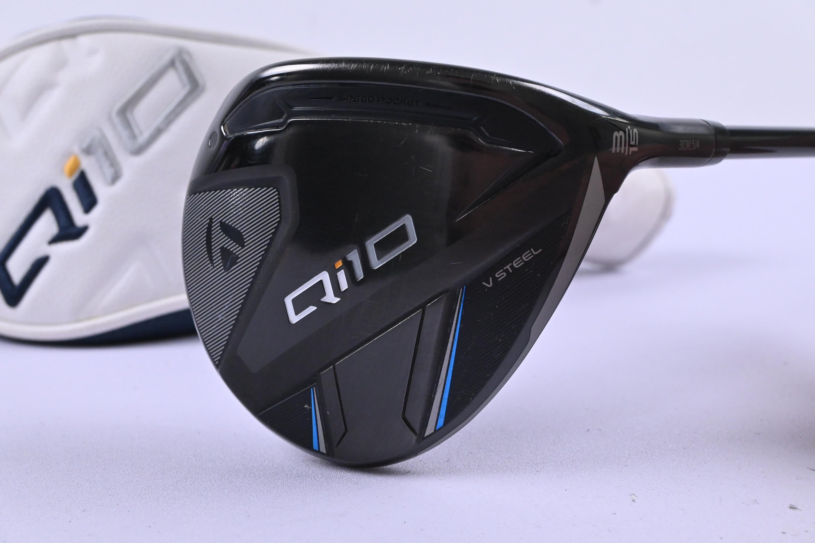 Taylormade Qi10 #3 Wood / 15 Degree / Stiff Flex Fujikura Ventus TR Blue 6