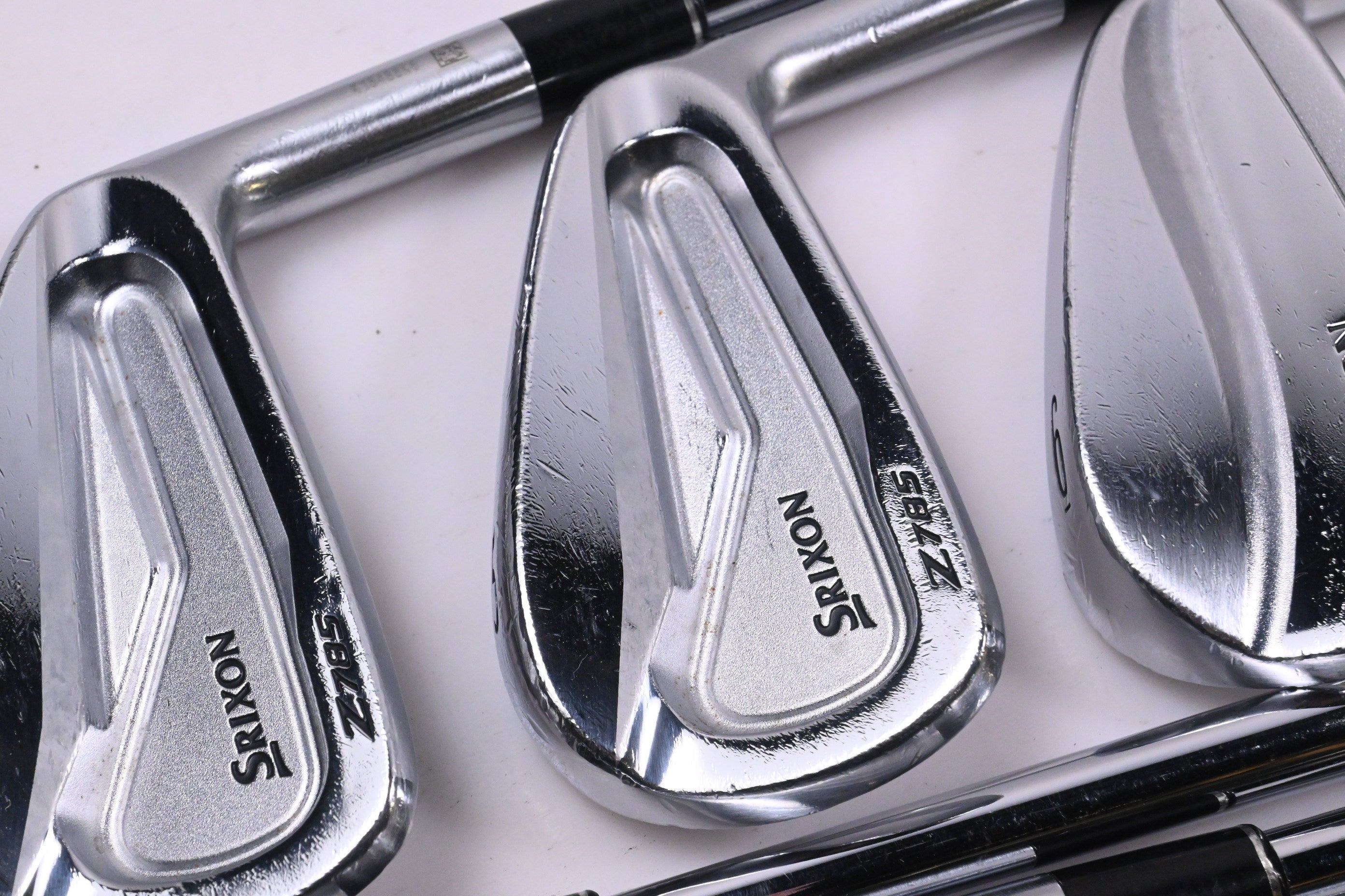 Srixon Z-785/Z-Forged Irons / 4-PW / Stiff Flex Dynamic Gold SL S300 Shafts