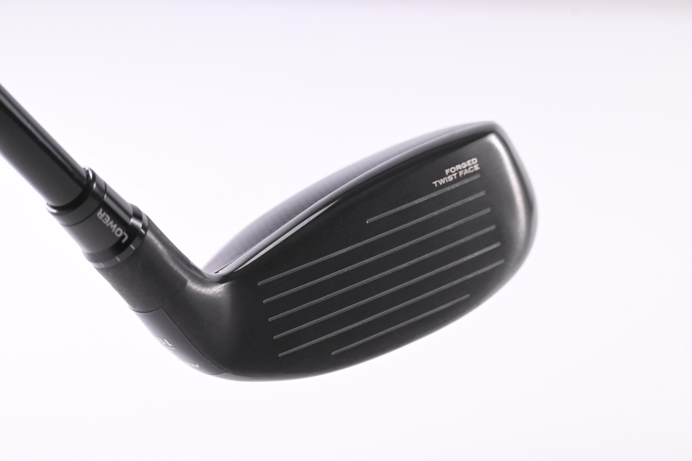 Left Hand Taylormade Stealth Plus #3 Hybrid / 19.5 Degree / Stiff Flex HZRDUS