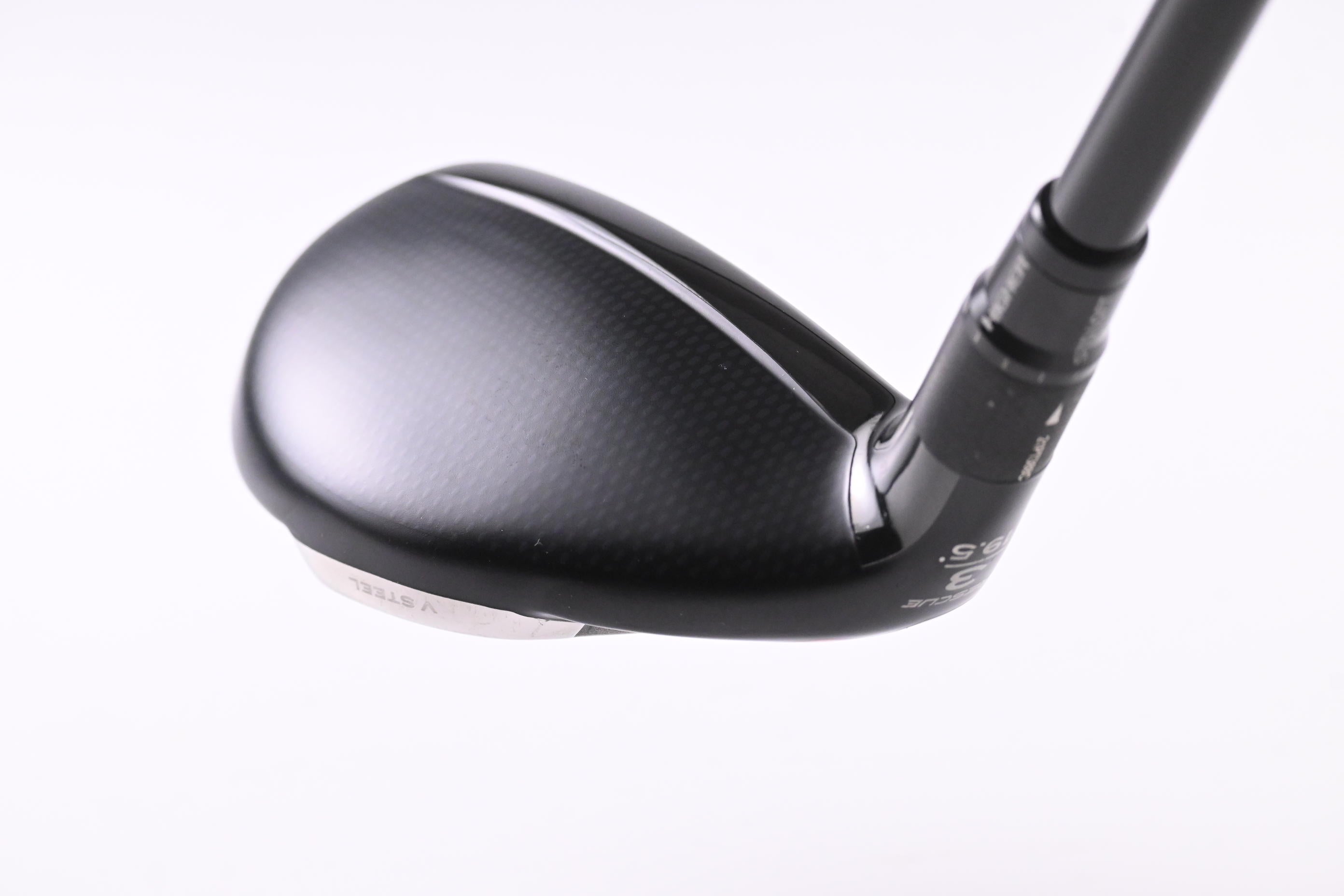 Left Hand Taylormade Stealth Plus #3 Hybrid / 19.5 Degree / Stiff Flex HZRDUS