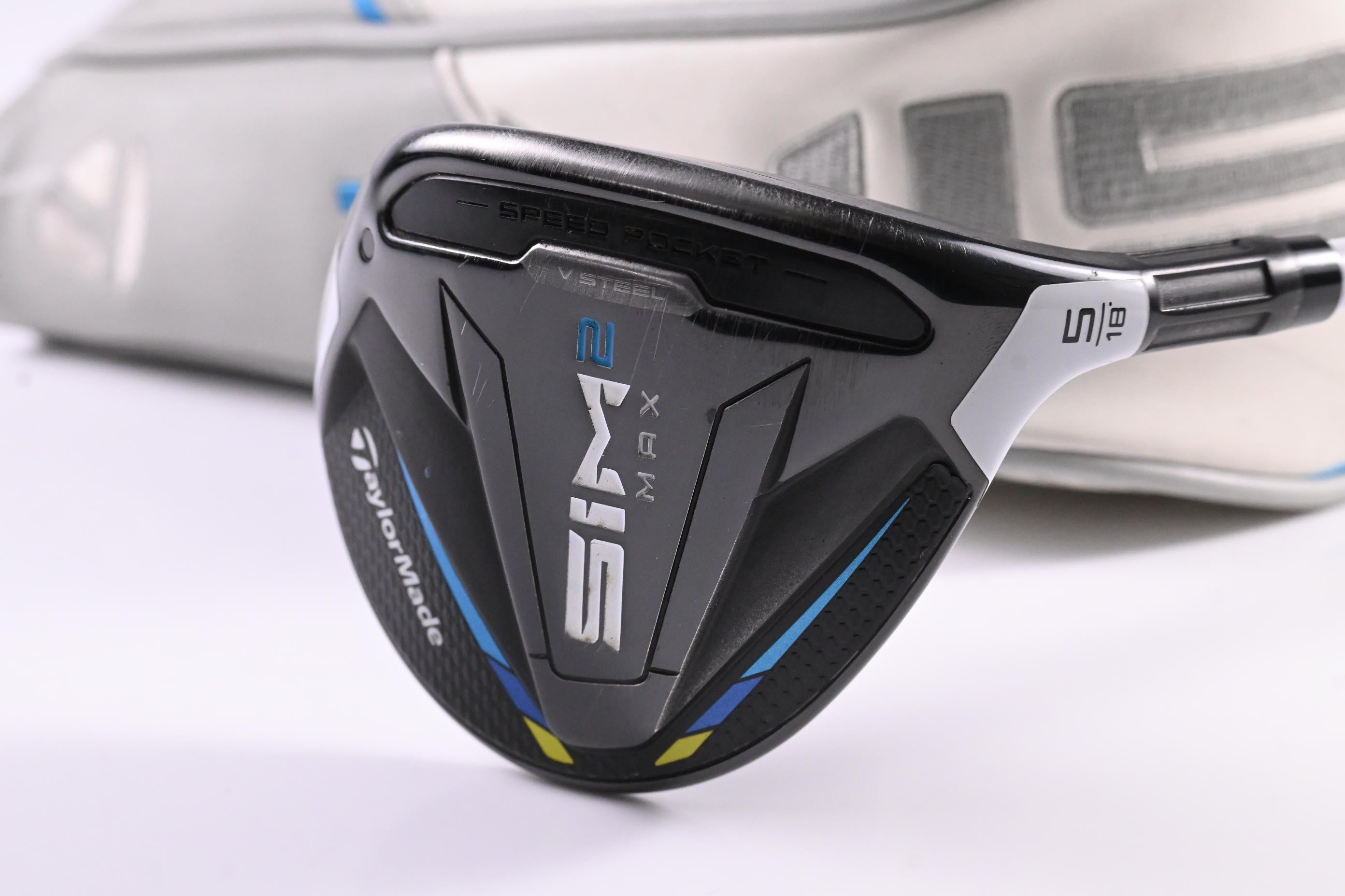 Ladies Taylormade SIM2 Max #5 Wood / 18 Degree / Ladies Flex Aldila NV 45 Shaft