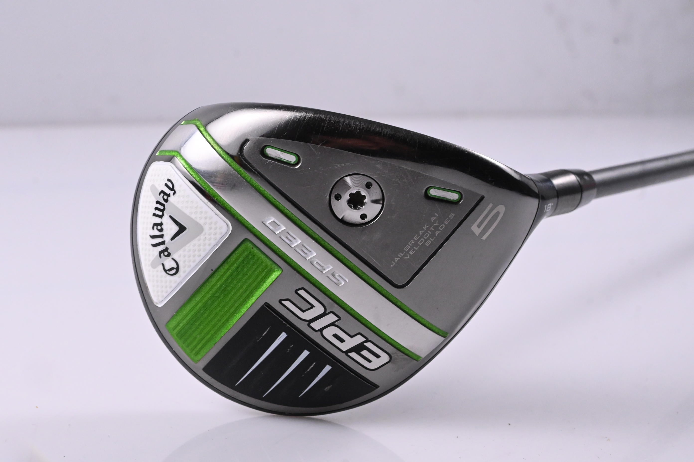 Callaway Epic Speed #5 Wood / 18 Degree / Stiff Flex HZRDUS iM10 Smoke 70 Shaft