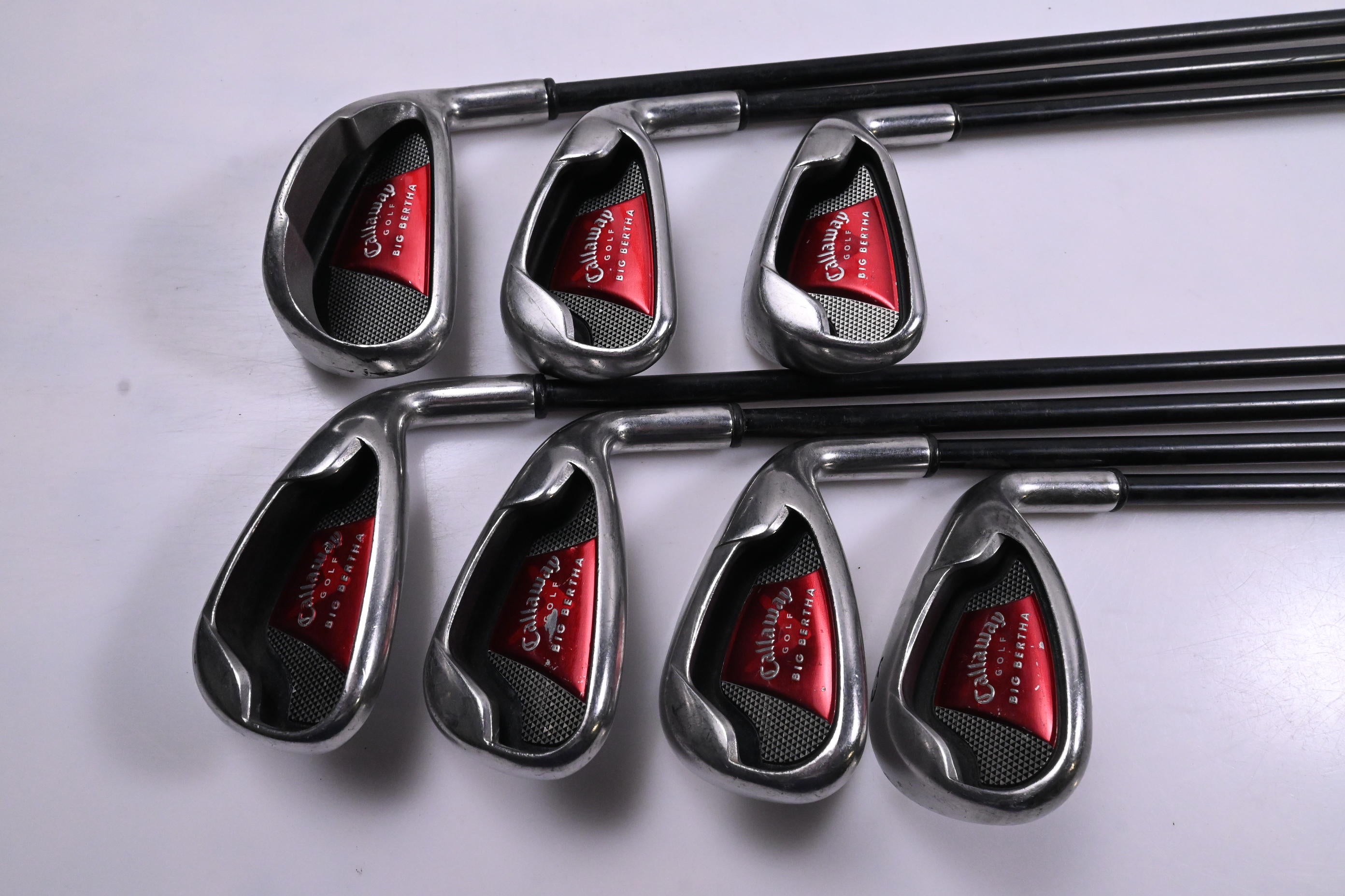 Callaway Big Bertha 2008 Irons / 5-PW+SW / Senior Flex Callaway 65 Shafts