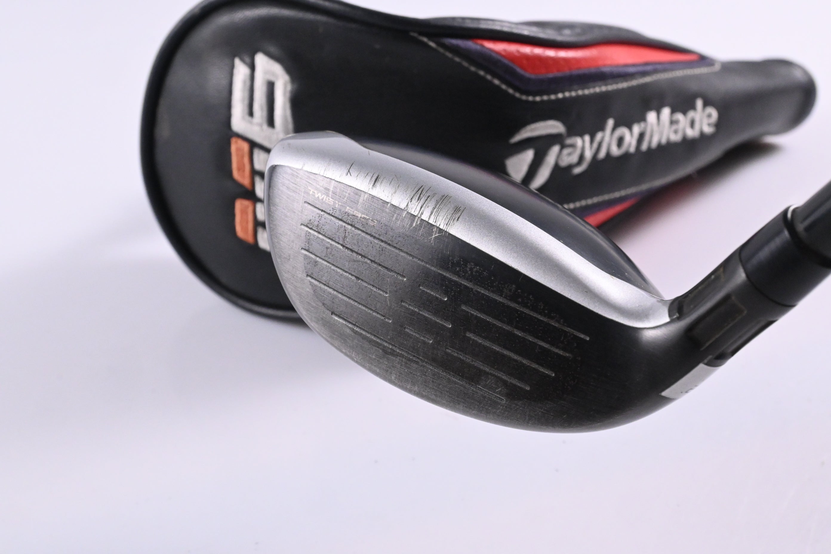 Taylormade M6 #4 Hybrid / 22 Degree / Regular Flex Fujikura Atmos Orange 6 Shaft