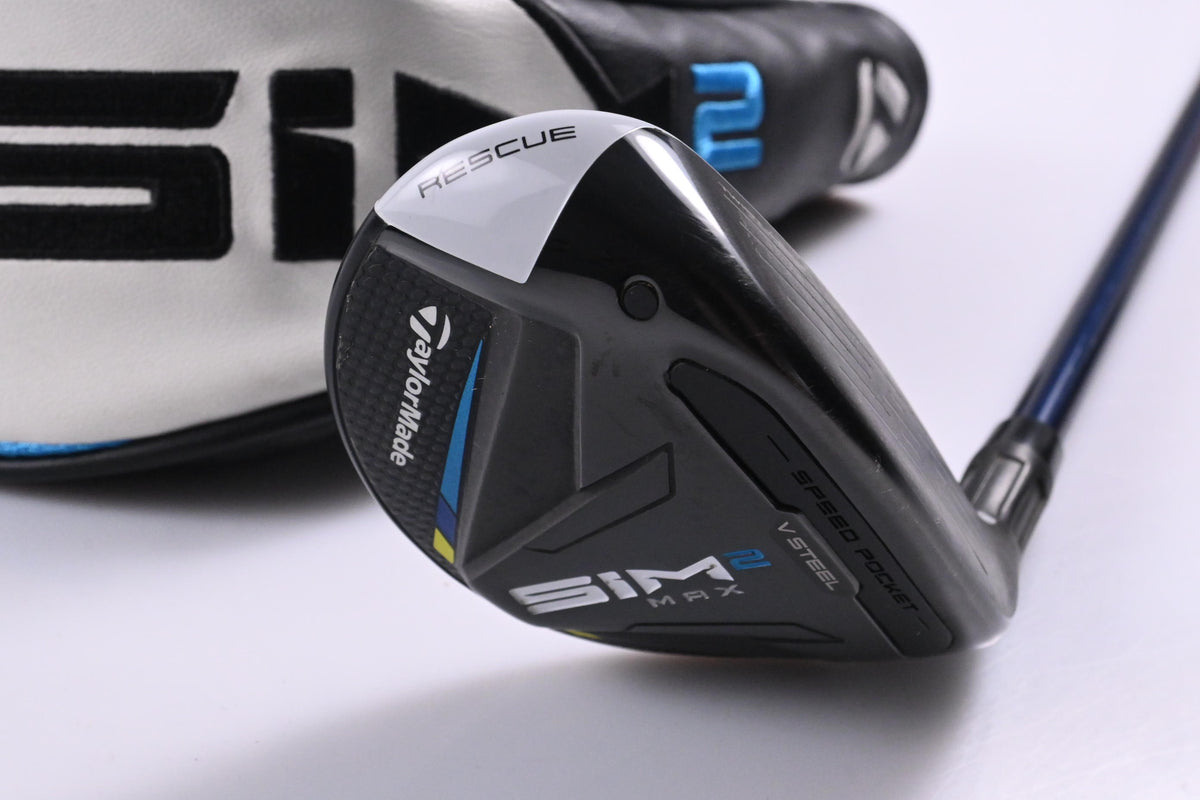 Taylormade SIM2 Max #4 Hybrid / 22 Degree / Regular Flex Fujikura Ventus Blue 6