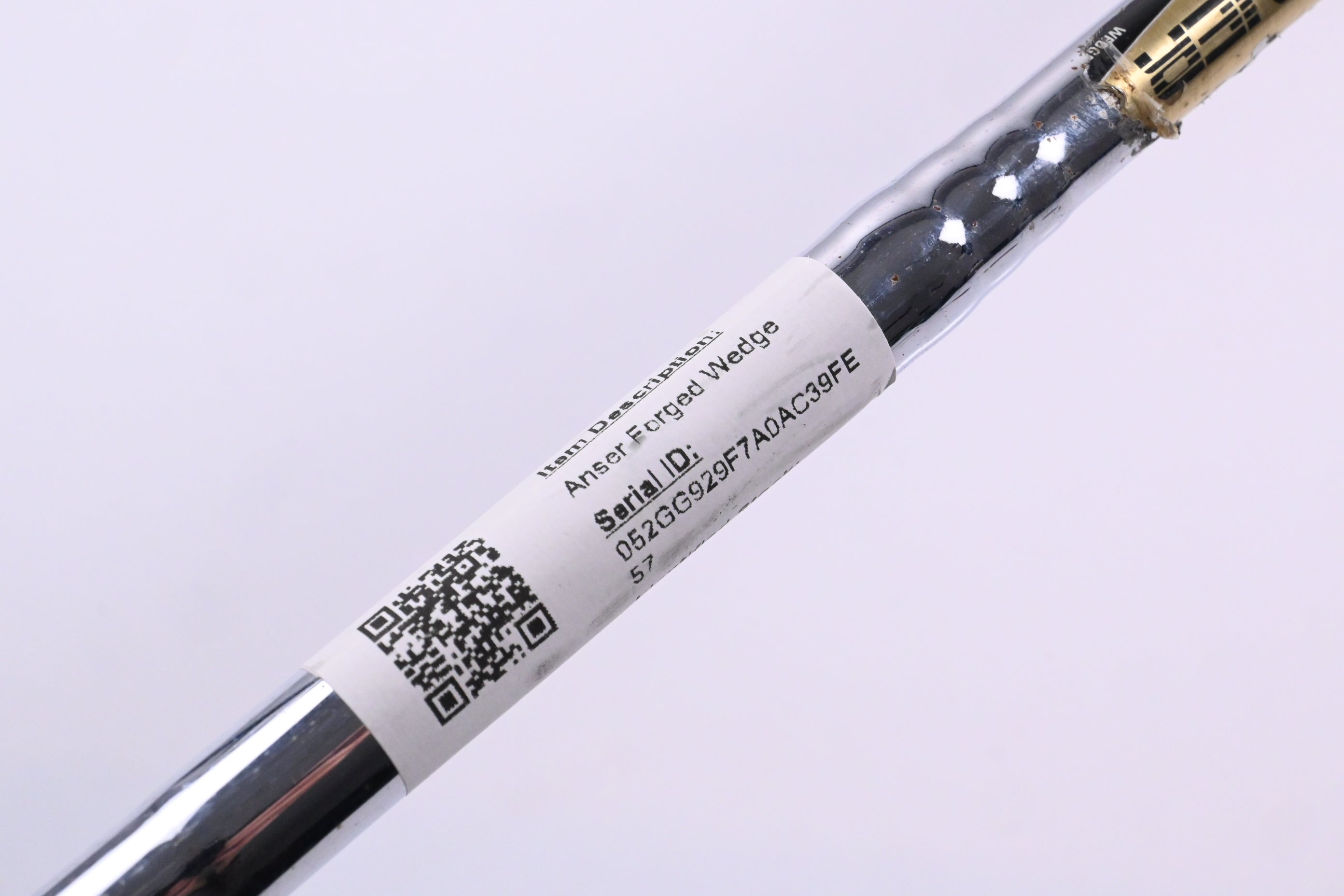 Ping Anser Forged Sand Wedge / 56 Degree / Black Dot / Wedge Flex Spinner Shaft