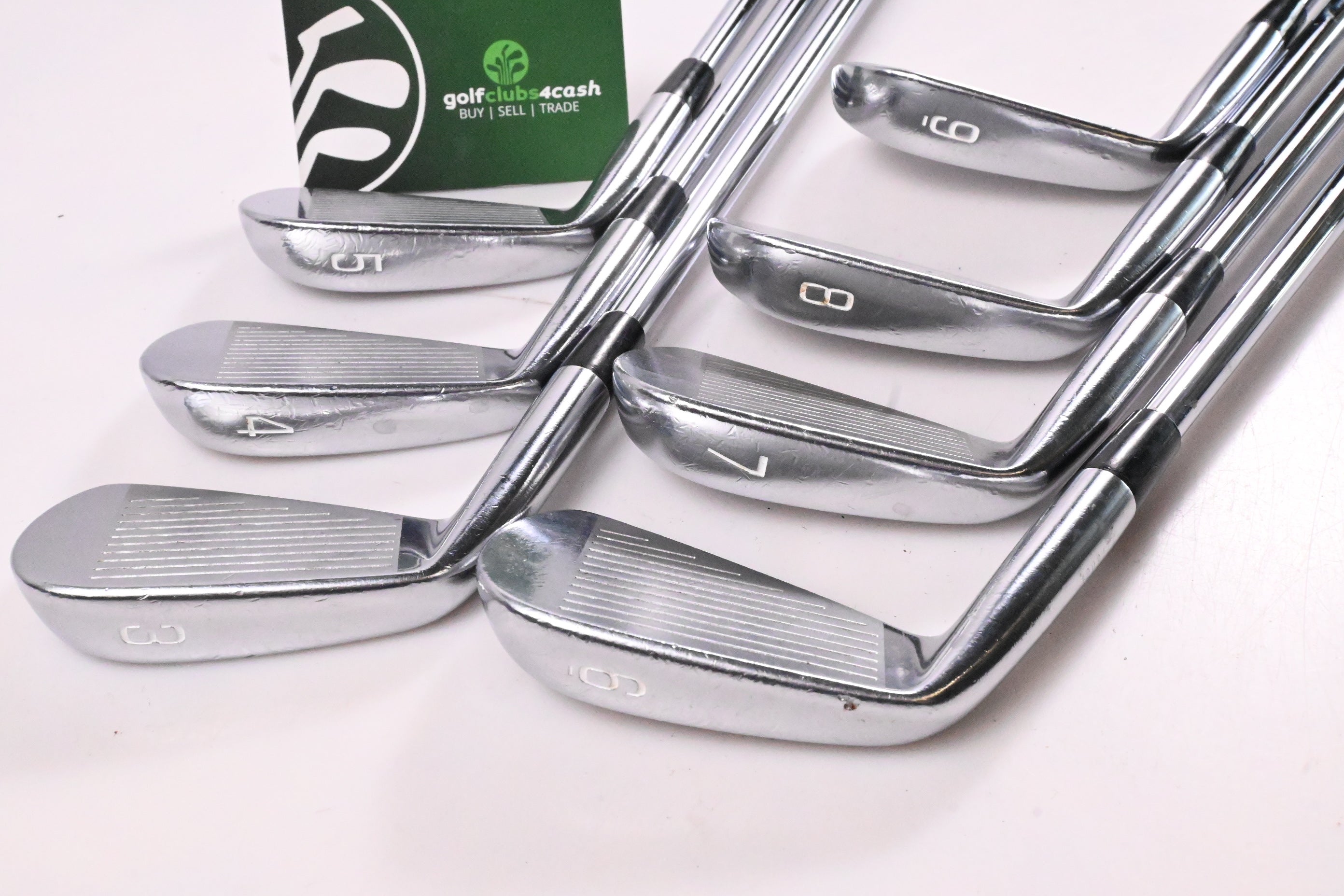 Mizuno MP-18 SC Irons / 3-9i / Stiff Flex Project X Shafts