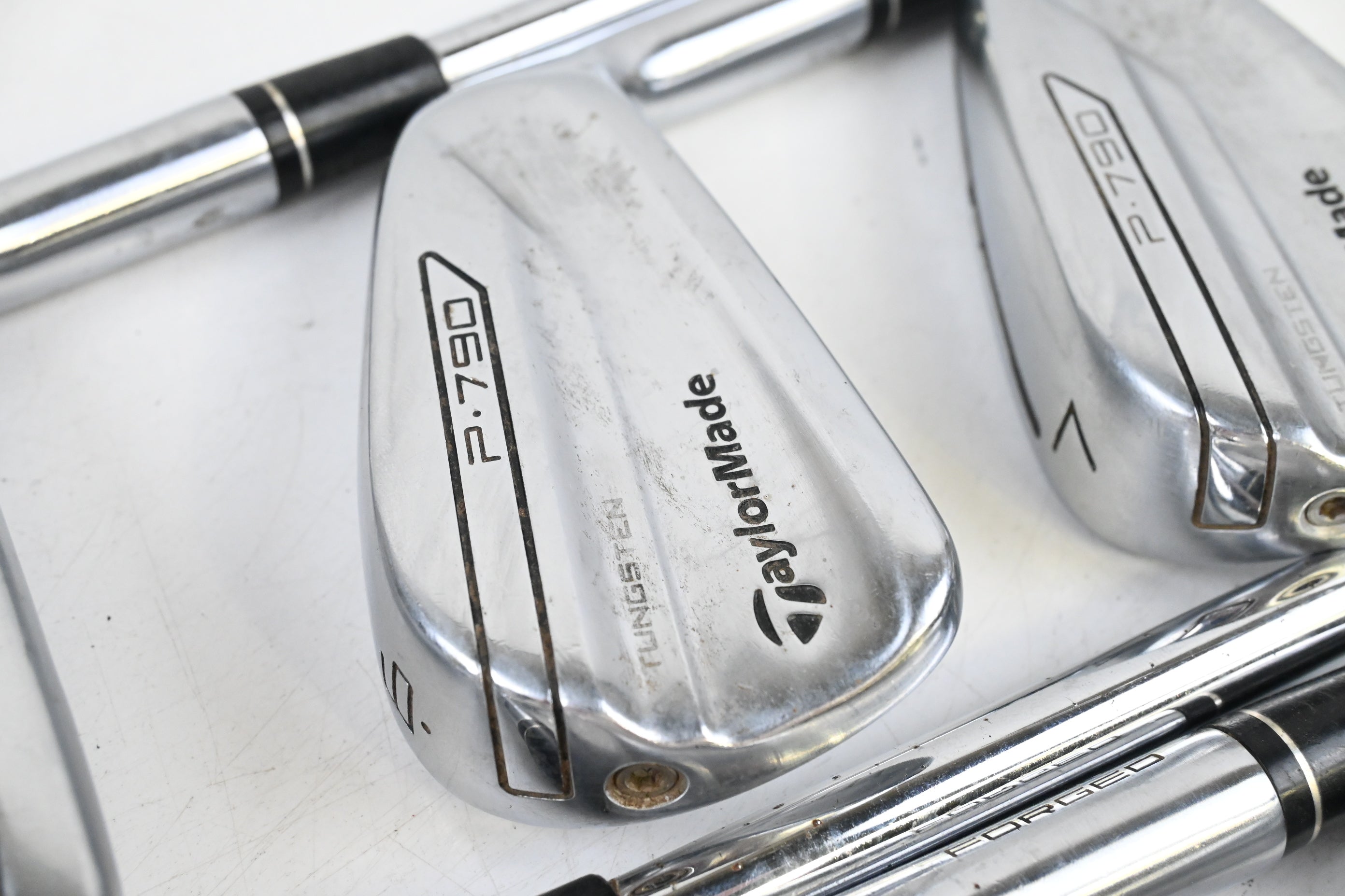 Taylormade P790 2017 Irons / 5-PW / Stiff Flex KBS Tour Shafts