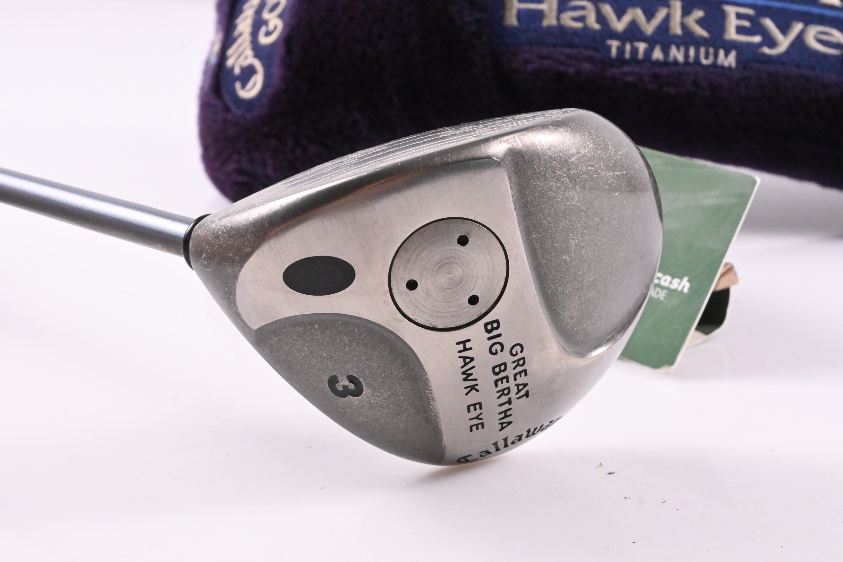 Left Hand Callaway Hawk Eye #3 Wood / 15 Degree / Firm Flex Callaway Hawk Eye