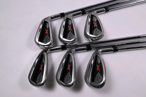 Callaway X Hot Irons / 6-PW+SW / Regular Flex SpeedStep 85 Shafts