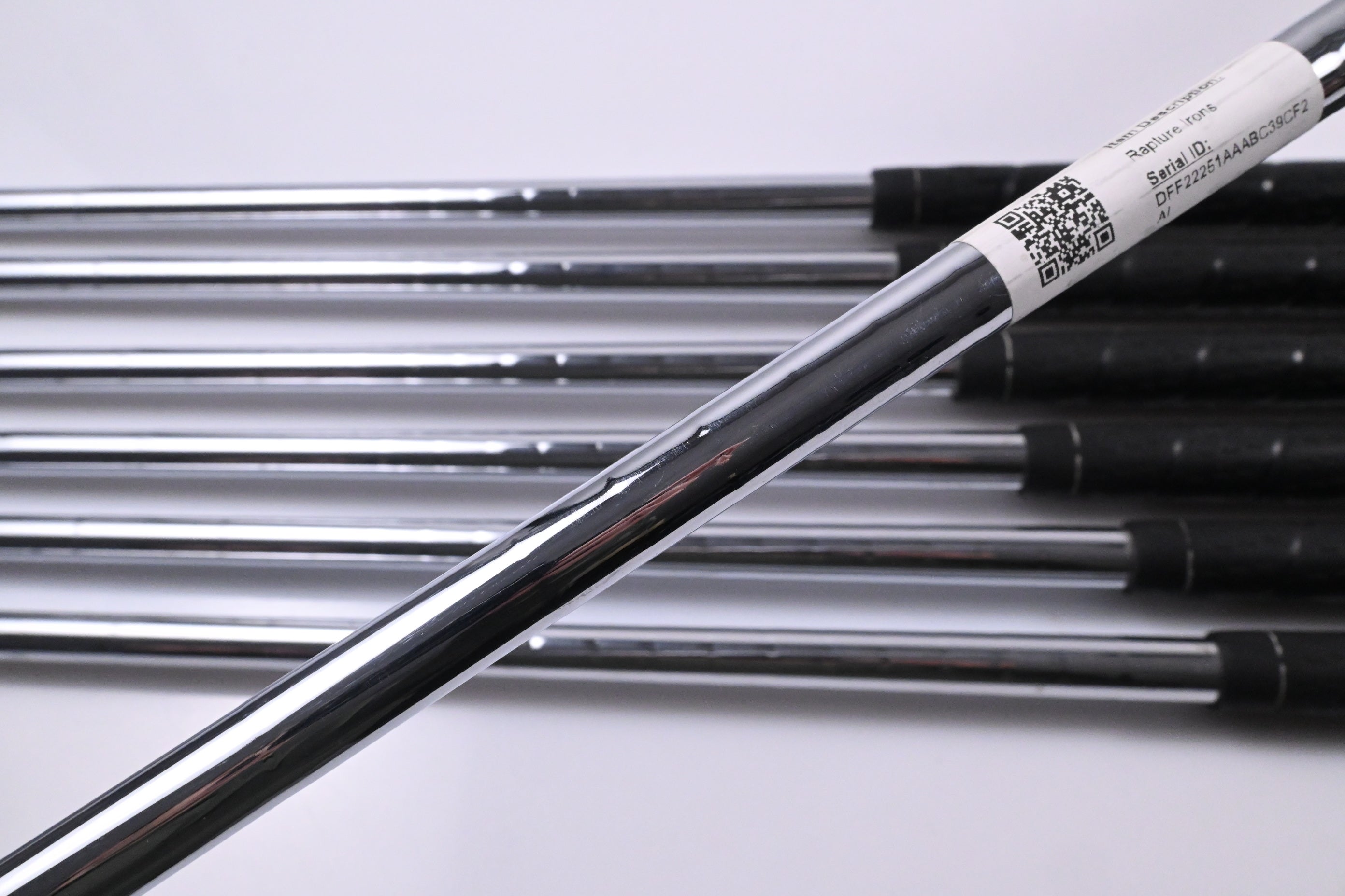 Ping Rapture Irons / 4-PW / Black Dot / Stiff Flex Steel Shafts