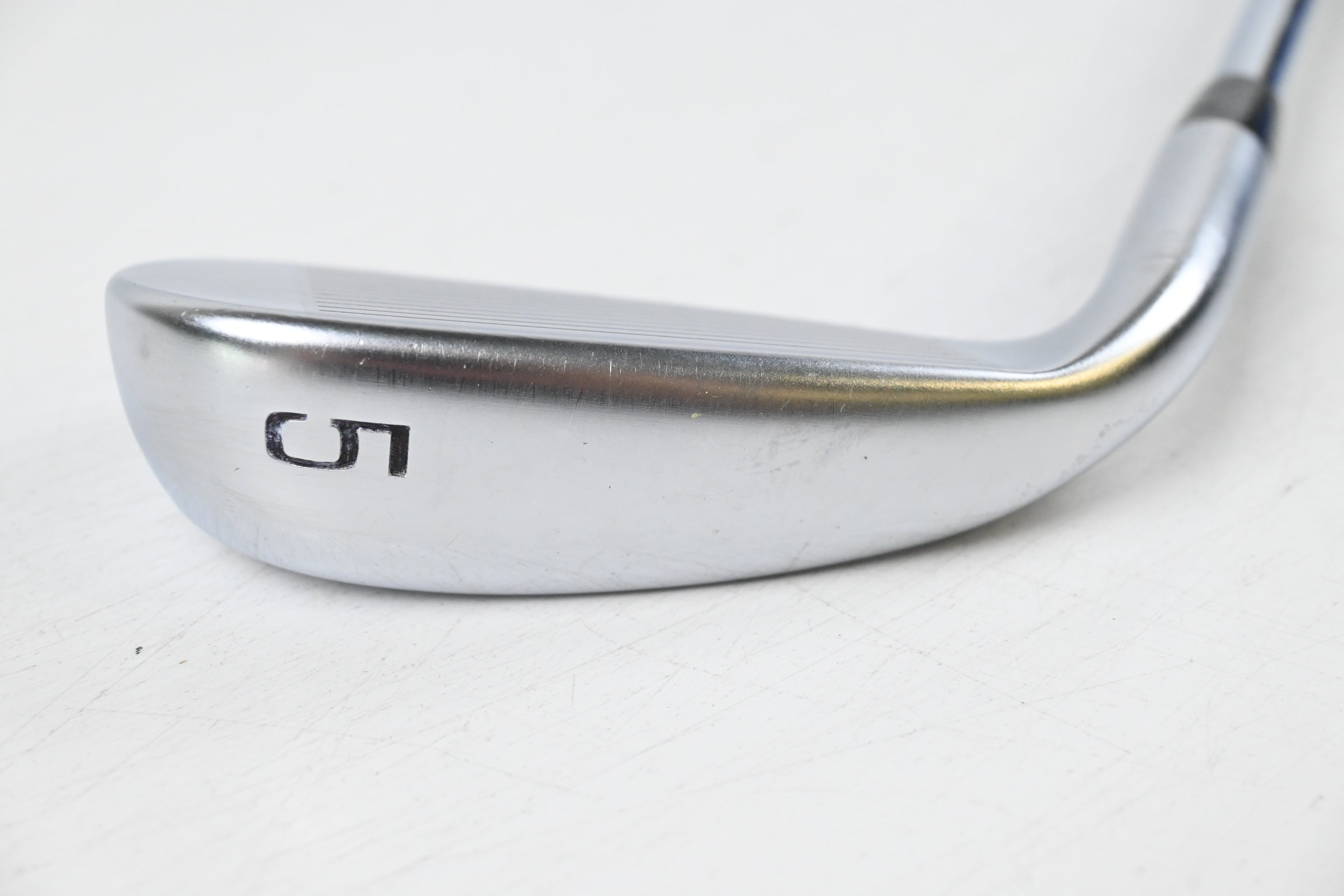 Mizuno JPX 923 Hot Metal #5 Iron / 22 Degree / Stiff Flex KBS $-Taper Lite 95