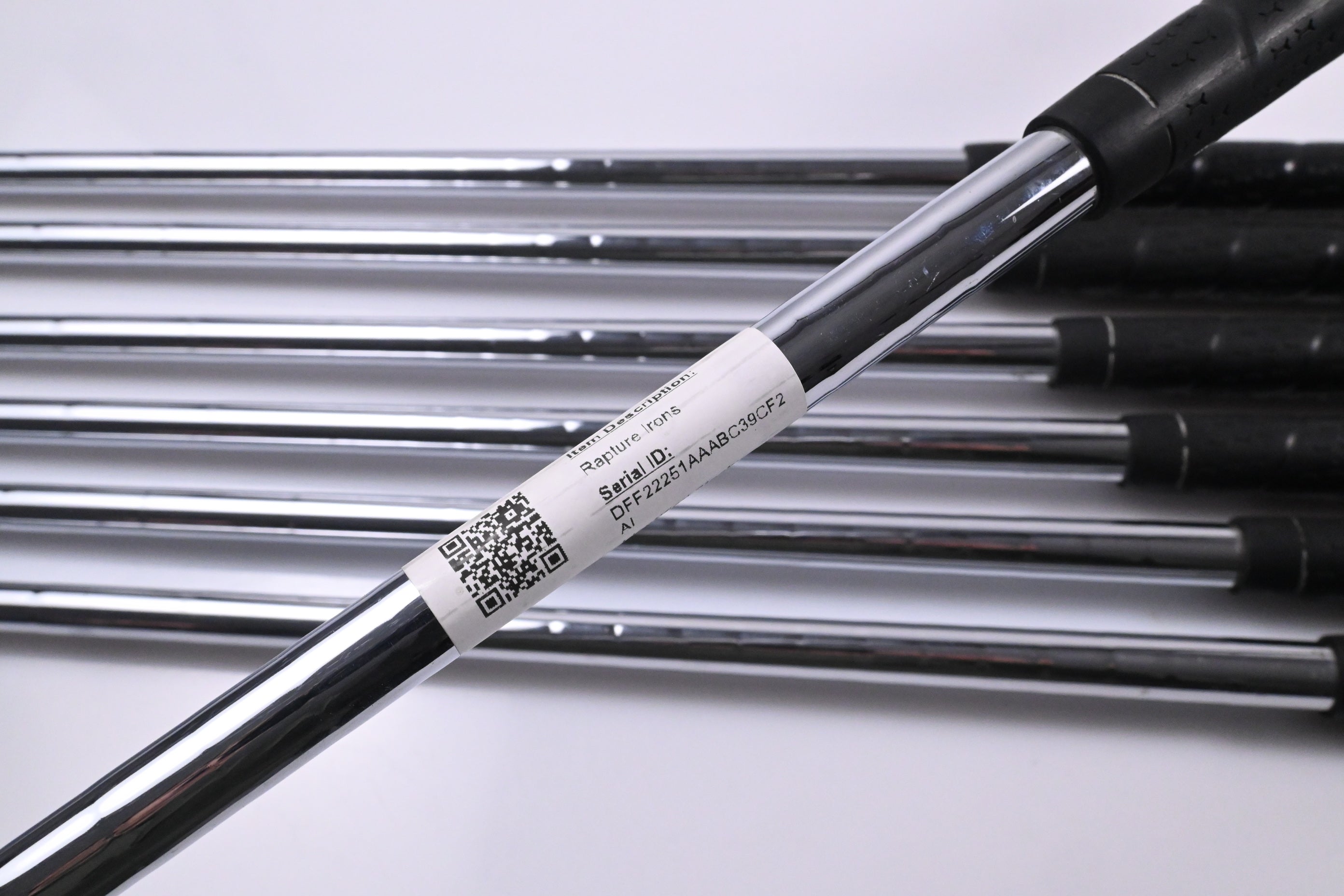 Ping Rapture Irons / 4-PW / Black Dot / Stiff Flex Steel Shafts