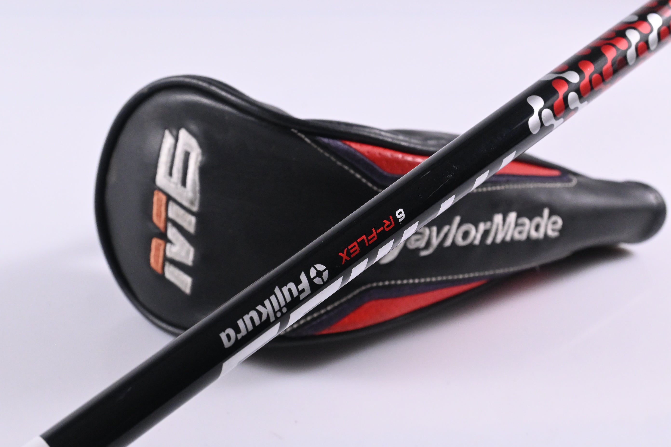 Taylormade M6 #4 Hybrid / 22 Degree / Regular Flex Fujikura Atmos Orange 6 Shaft