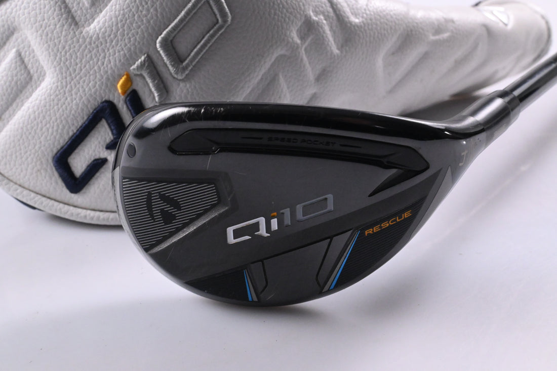 Taylormade Qi10 #4 Hybrid / 22 Degree / Regular Flex Ventus TR Blue 6 Shaft