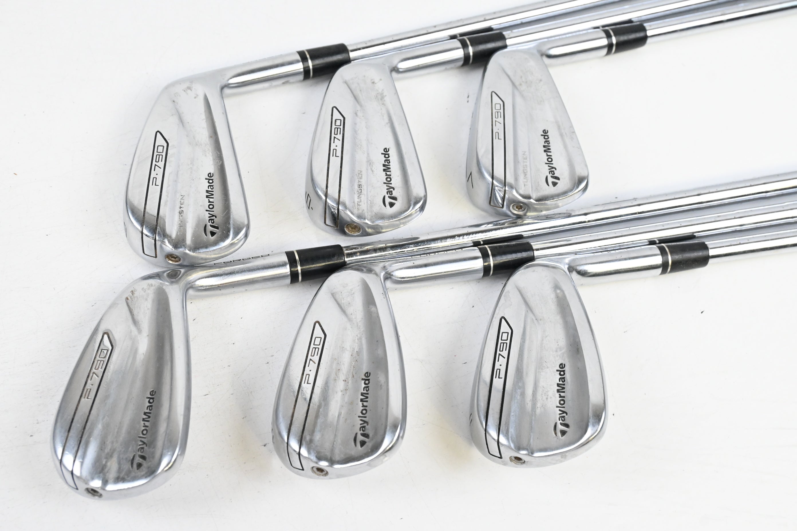 Taylormade P790 2017 Irons / 5-PW / Stiff Flex KBS Tour Shafts