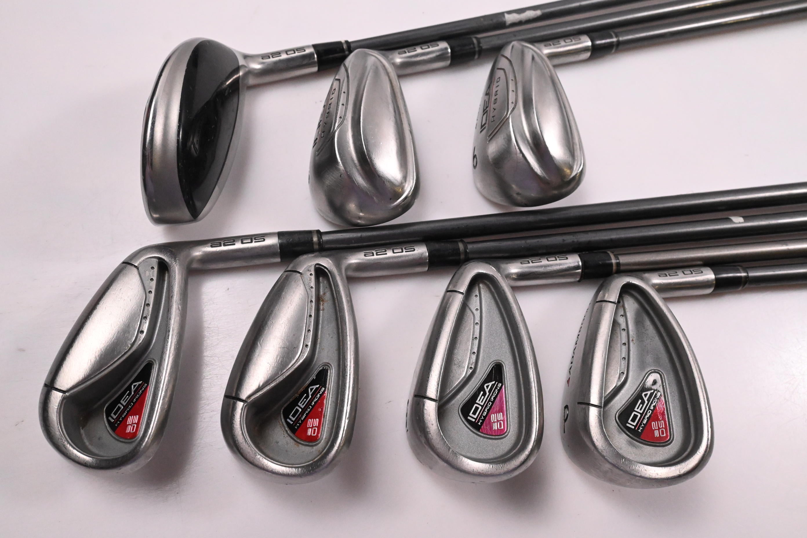 Adams A2 OS Irons / 4-PW / Regular Flex Grafalloy Prolaunch-HL Blue Shafts