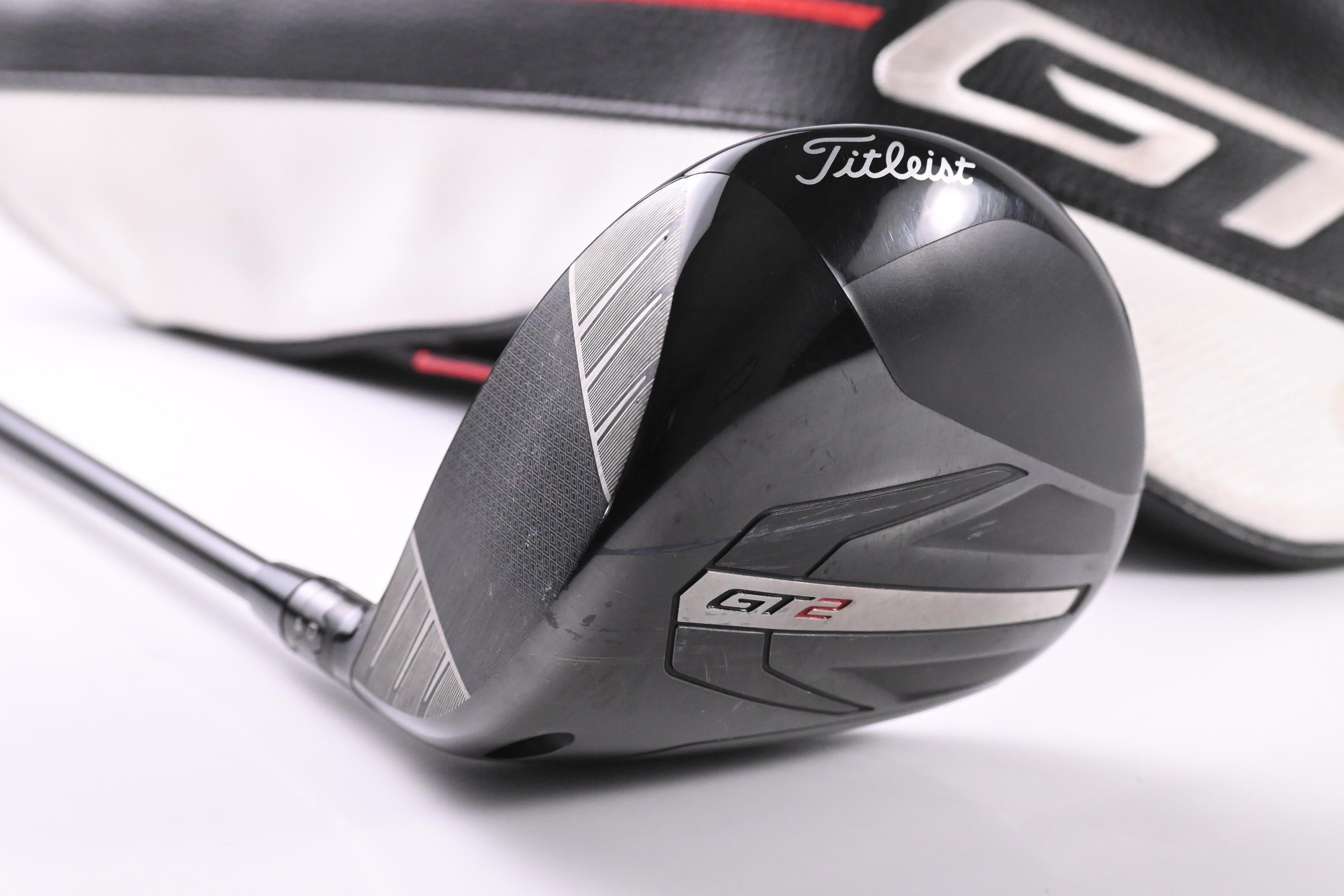Left Hand Titleist GT2 Driver / 10 Degree / Stiff Flex HZRDUS Smoke RDX Red 60