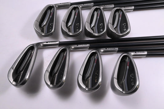 Ping G25 Irons / 6-PW+GW+SW+LW / Black Dot / Senior Flex Ping TFC 189 Shafts