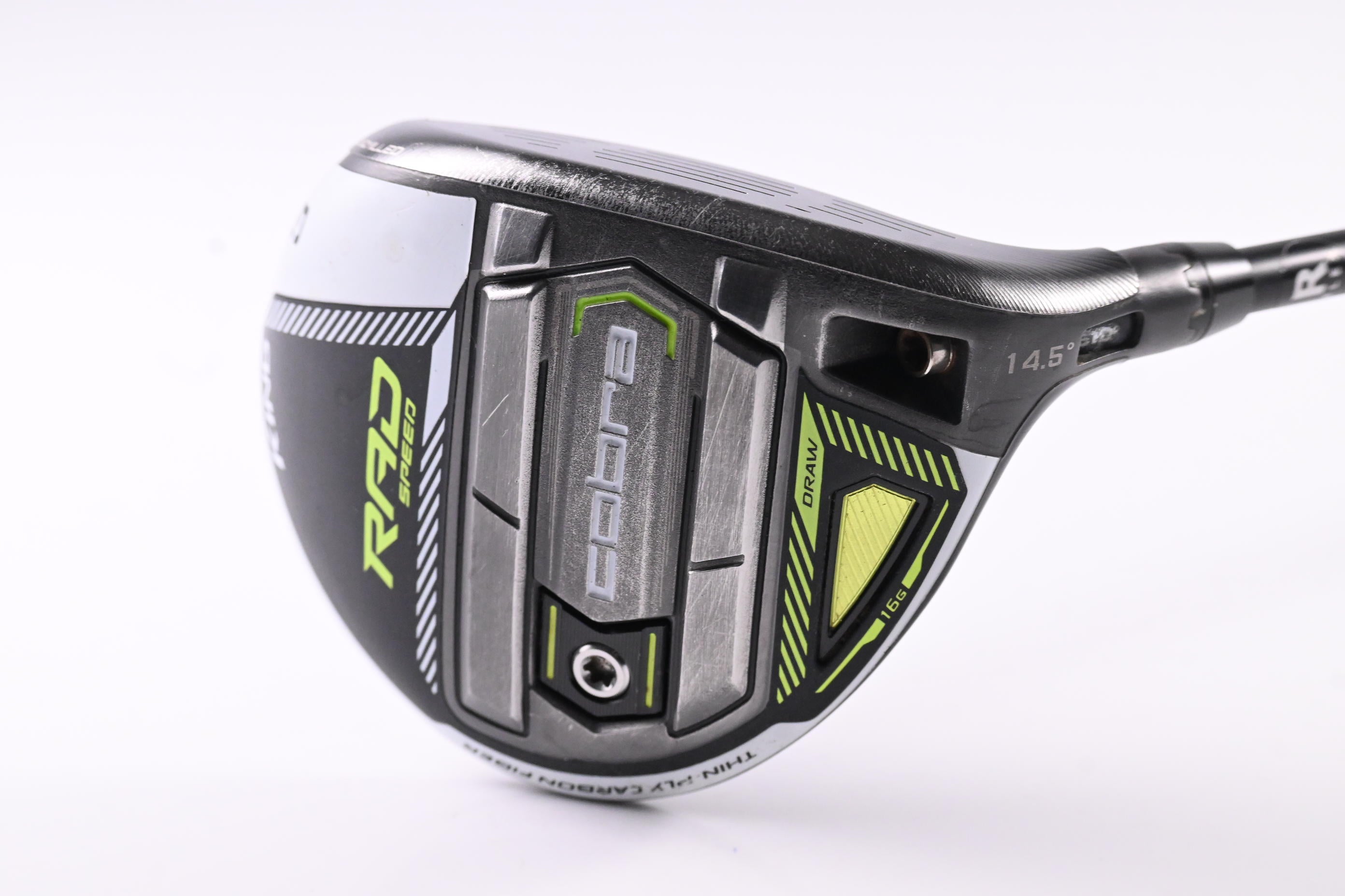 Cobra King Radspeed Draw #3 Wood / 14.5 Degree / Regular Flex Motore X F3 6 Shaft