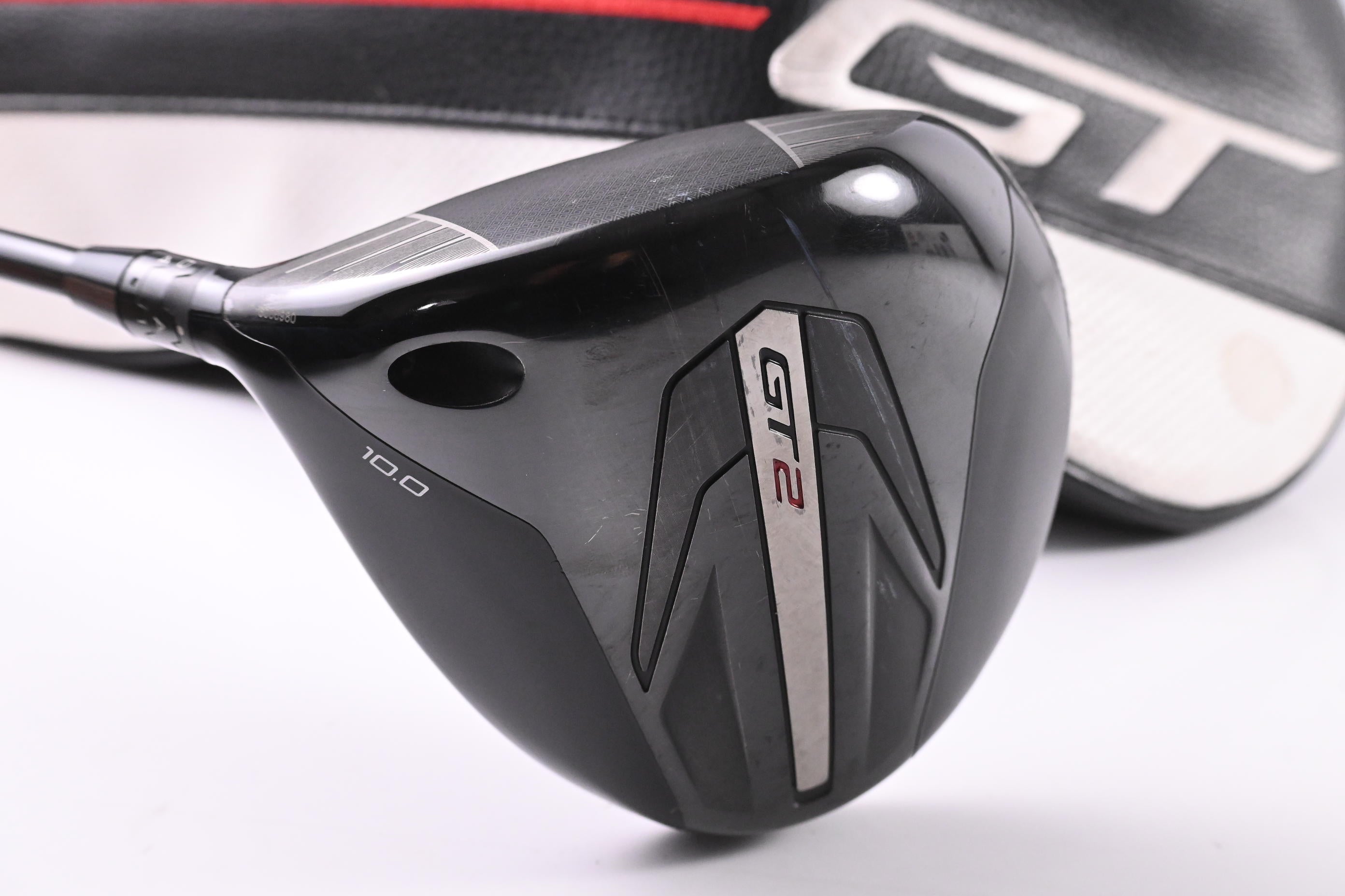 Left Hand Titleist GT2 Driver / 10 Degree / Stiff Flex HZRDUS Smoke RDX Red 60