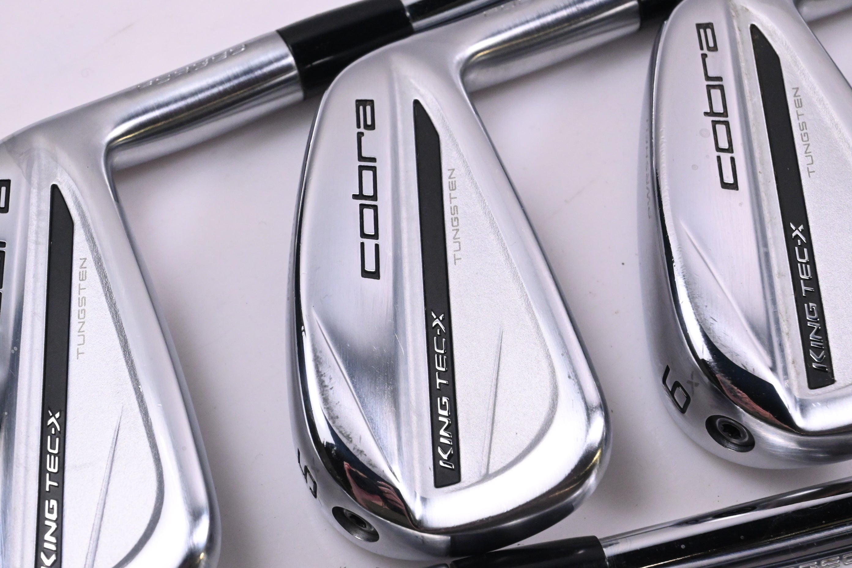 Cobra 2025 King Tec-X Irons / 4-PW+GW / Stiff Flex KBS $-Taper Lite Shafts