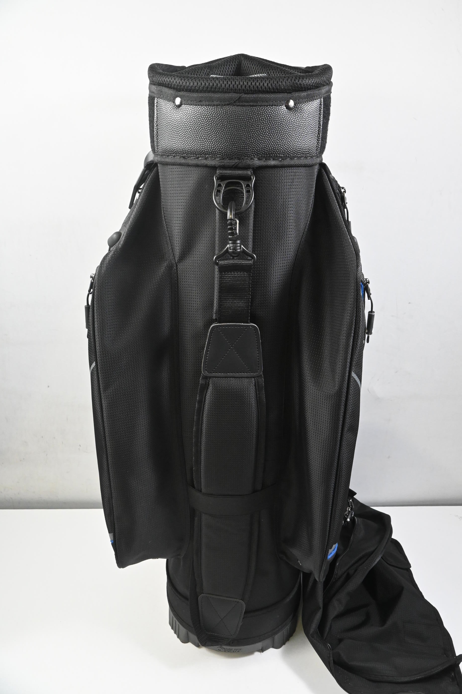 Motocaddy Club Series Cart Bag / 14-Way Divider / Black, Grey & Blue