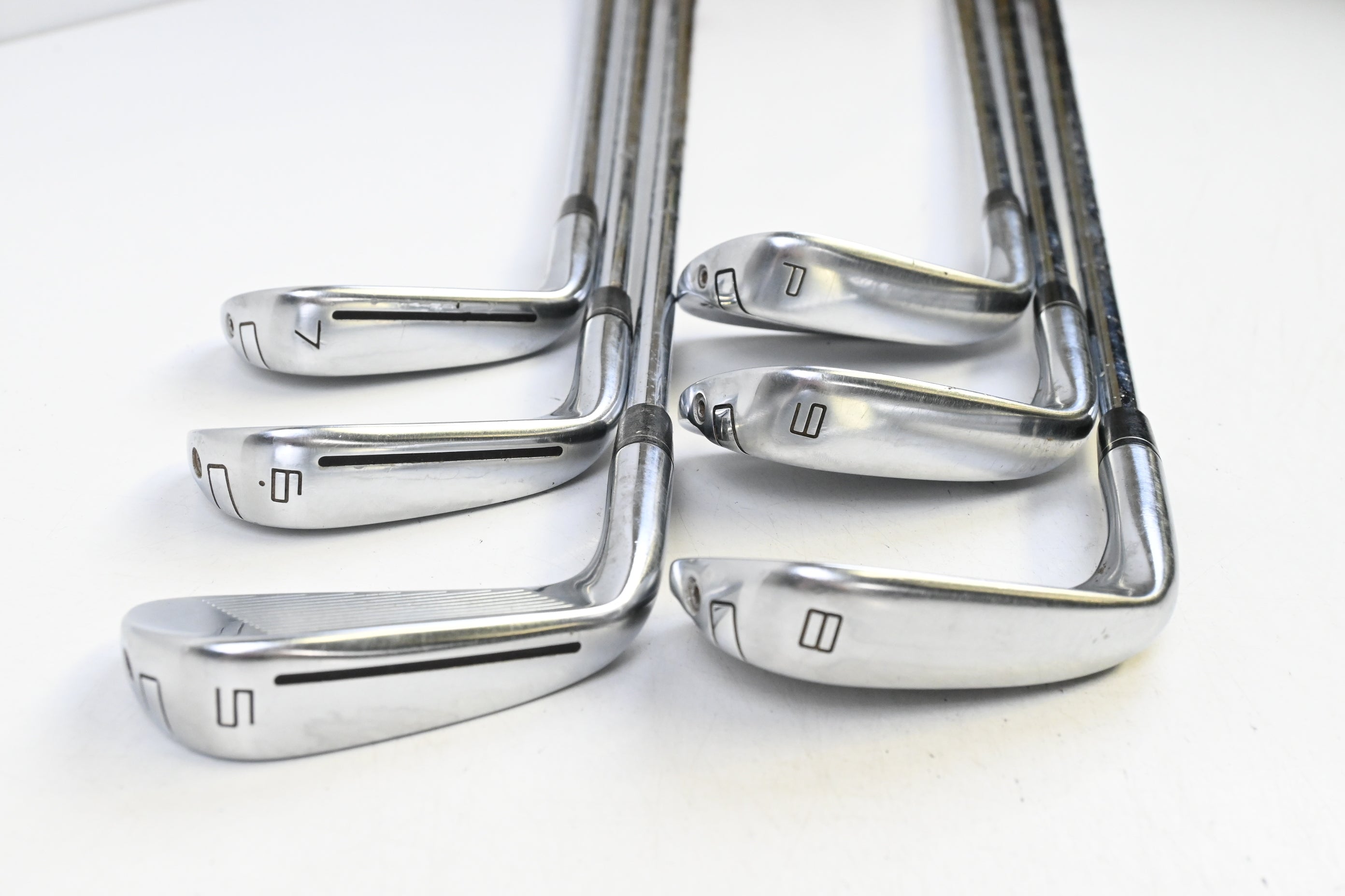 Taylormade P790 2017 Irons / 5-PW / Stiff Flex KBS Tour Shafts