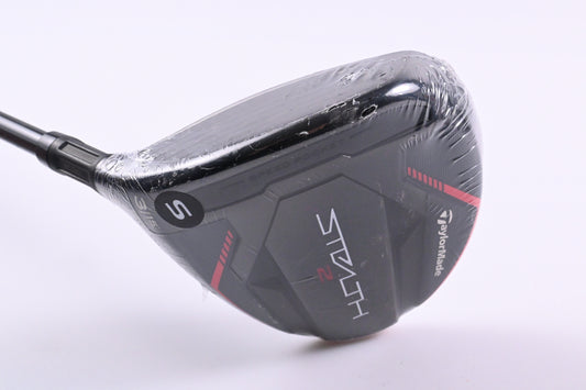 Left Hand Taylormade Stealth 2 #3 Wood / 15 Degree / Stiff Flex Ventus TR Red 6 Shaft