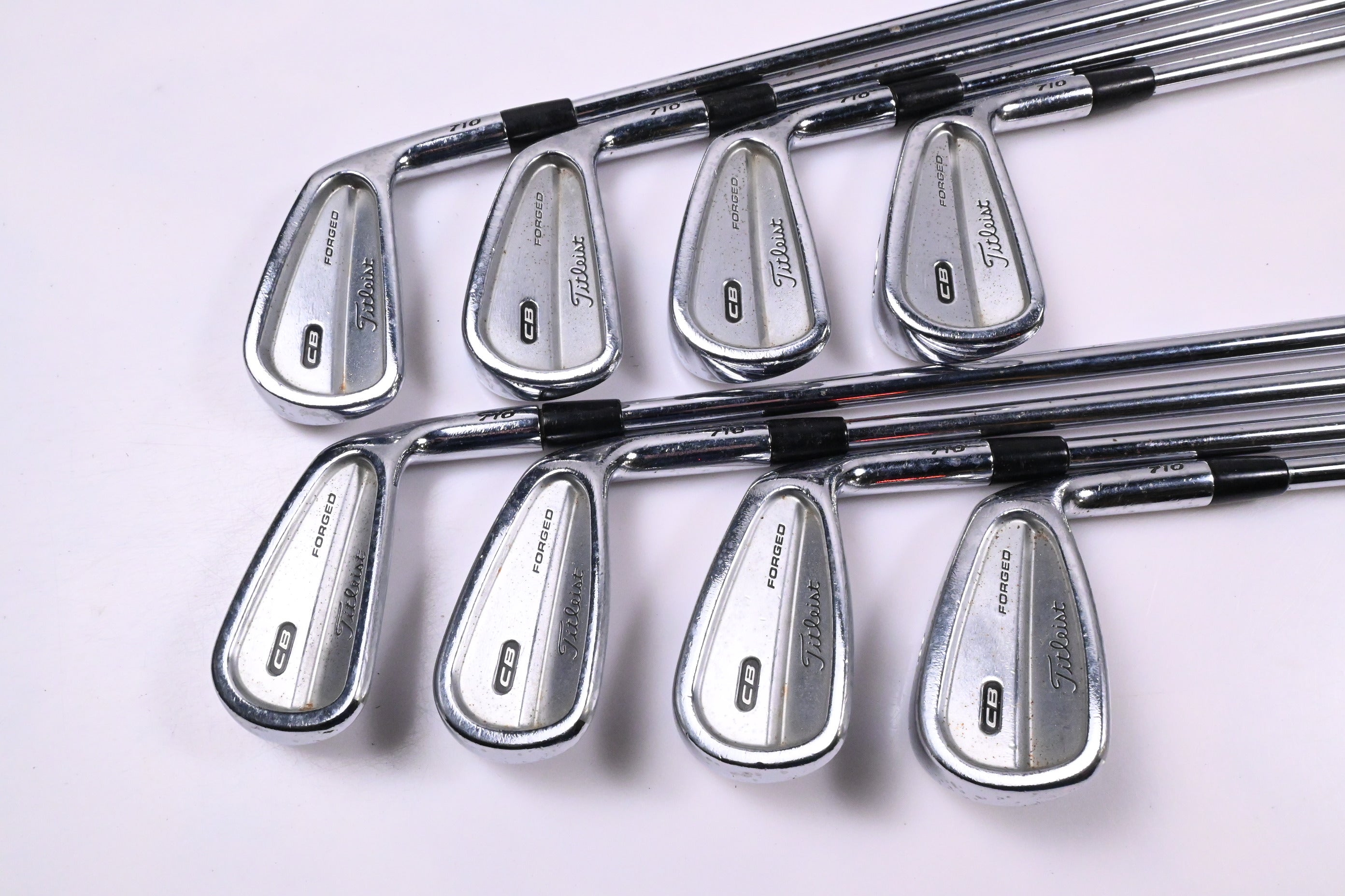 Titleist CB 710 Irons / 3-PW / Stiff Flex Project X Precision Shafts