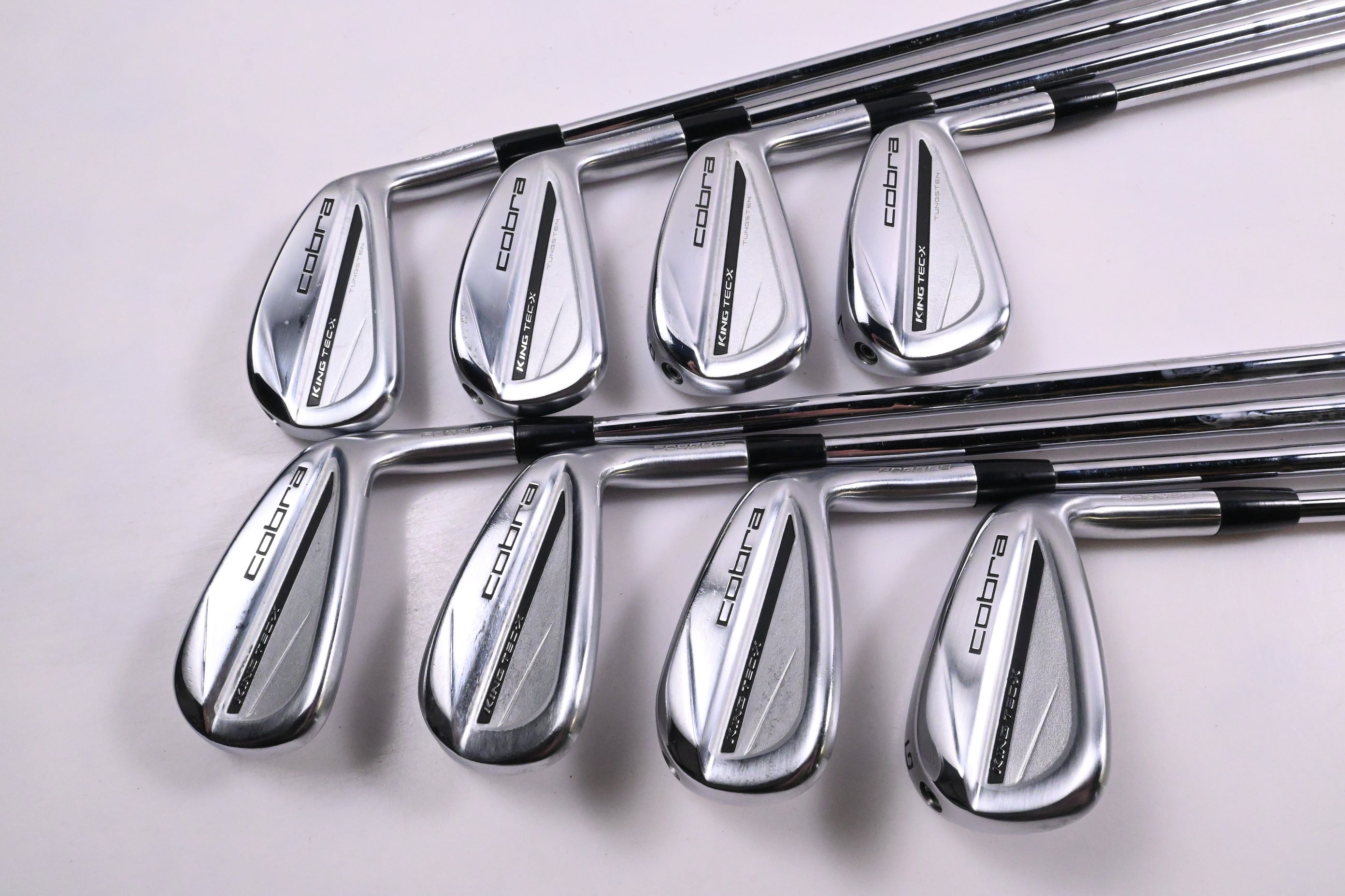 Cobra 2025 King Tec-X Irons / 4-PW+GW / Stiff Flex KBS $-Taper Lite Shafts