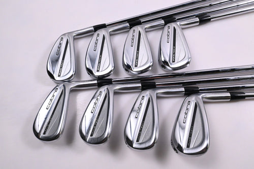 Cobra 2025 King Tec-X Irons / 4-PW+GW / Stiff Flex KBS $-Taper Lite Shafts