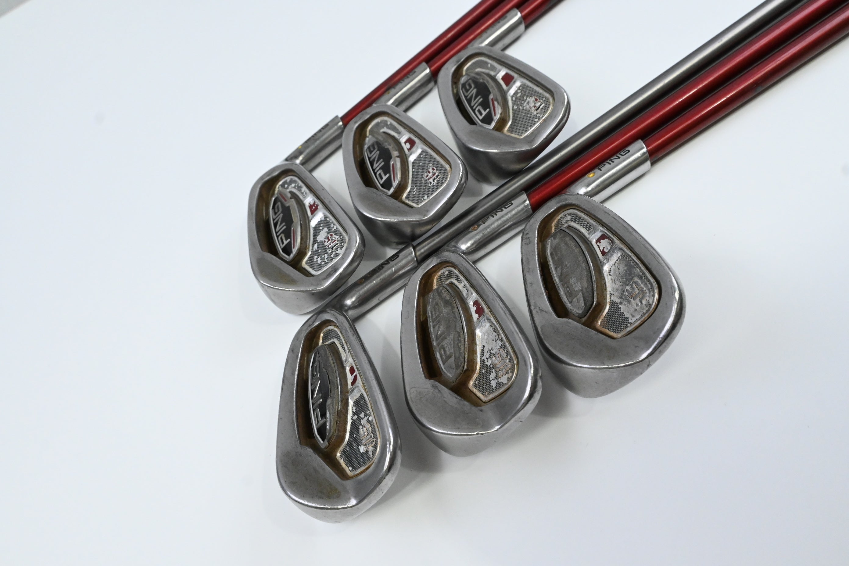 Ping i15 Irons / 5-PW / Yellow Dot / Regular Flex Ping TFC 149 Shaft