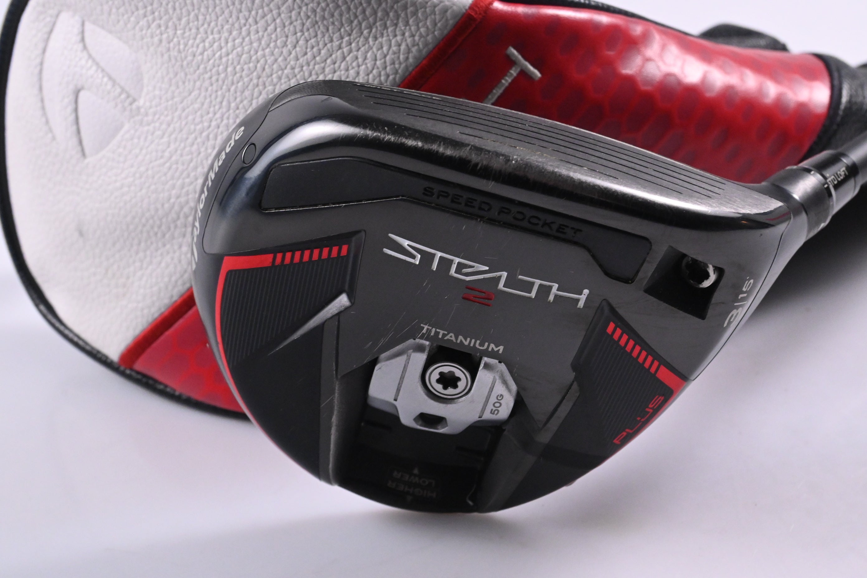 Taylormade Stealth 2 Plus #3 Wood / 15 Degree / Stiff Flex Kai`li Dark Waves Blue 75