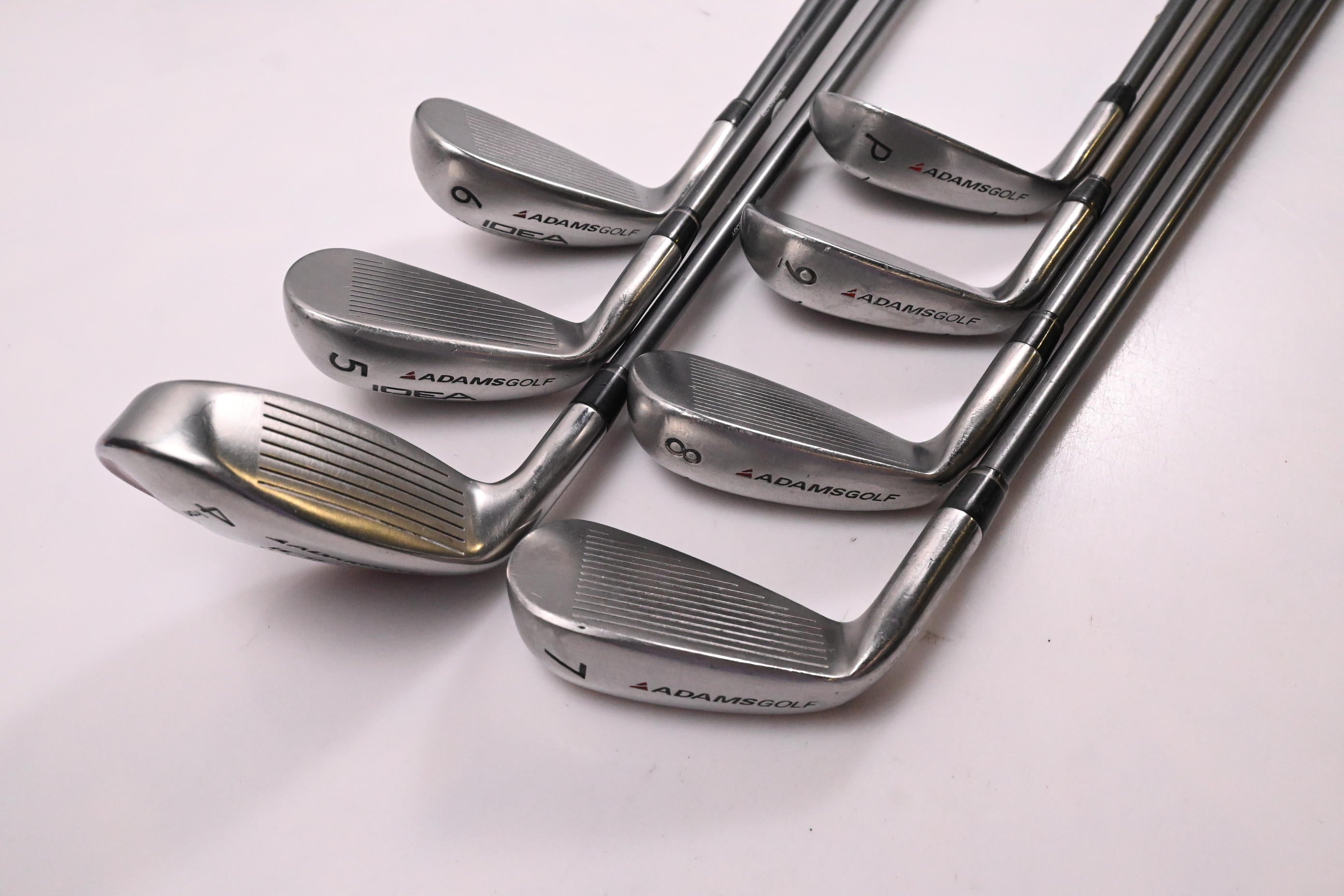Adams A2 OS Irons / 4-PW / Regular Flex Grafalloy Prolaunch-HL Blue Shafts