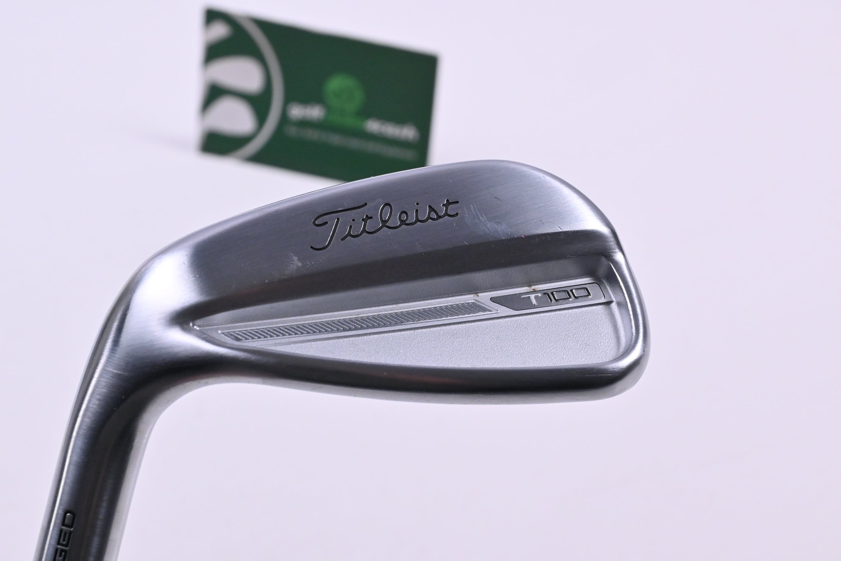 Left Hand Titleist T100 2023 Gap Wedge / 50 Degree / Stiff Flex KBS Tour Lite