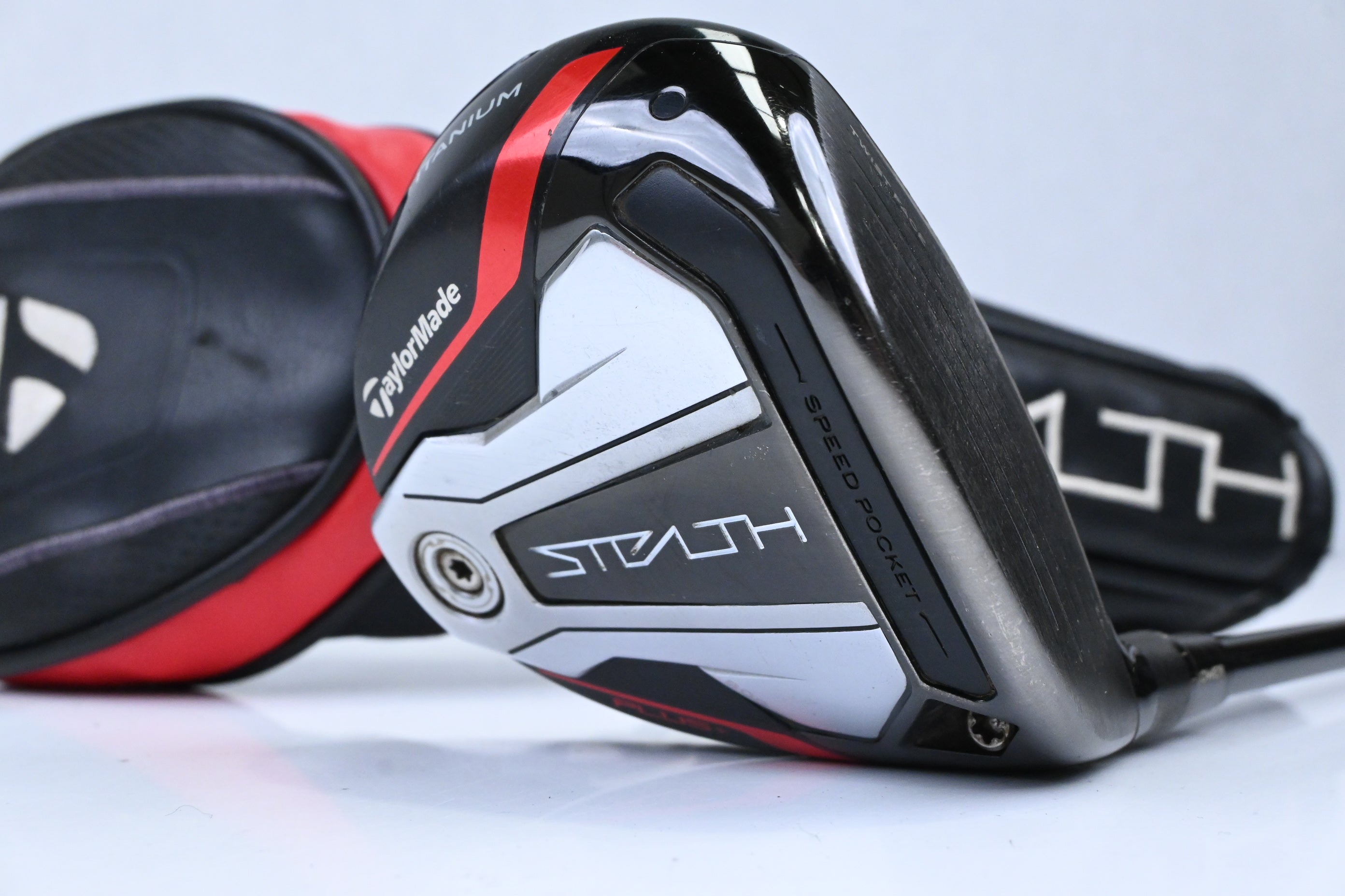 Taylormade Stealth Plus #3 Wood / 15 Degree / Stiff Flex HZRDUS Smoke Red RDX 75